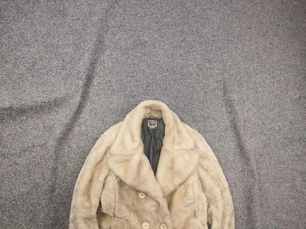 Miss Sixty Vintage Y2K Miss Sixty double-breasted coat Fur Jacket LGB Size L / US 10 / IT 46 - 1 Thumbnail
