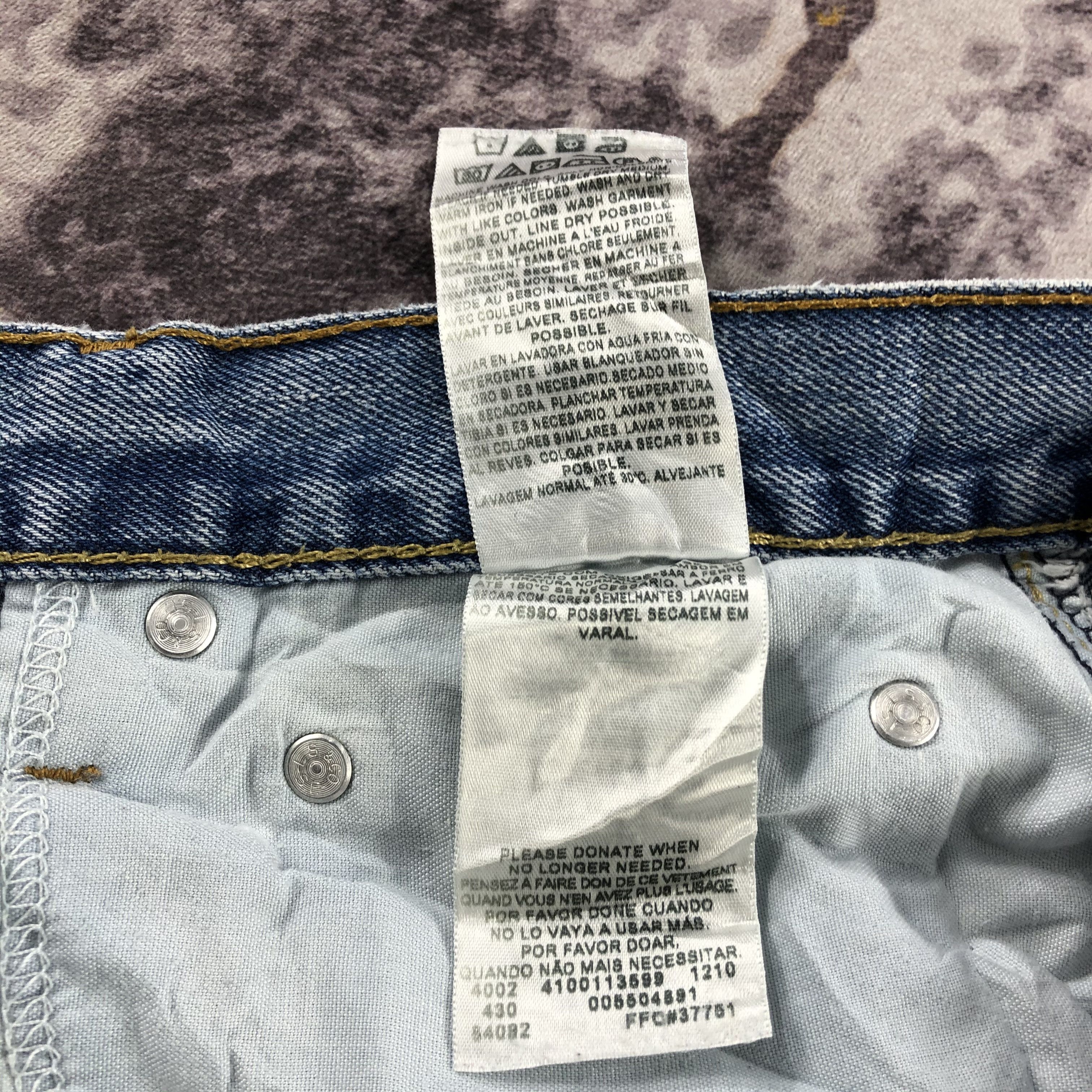 Levi's × Vintage Vintage Blue Wash Levis 550 Jeans-JM2995 Size US 33 - 14 Thumbnail