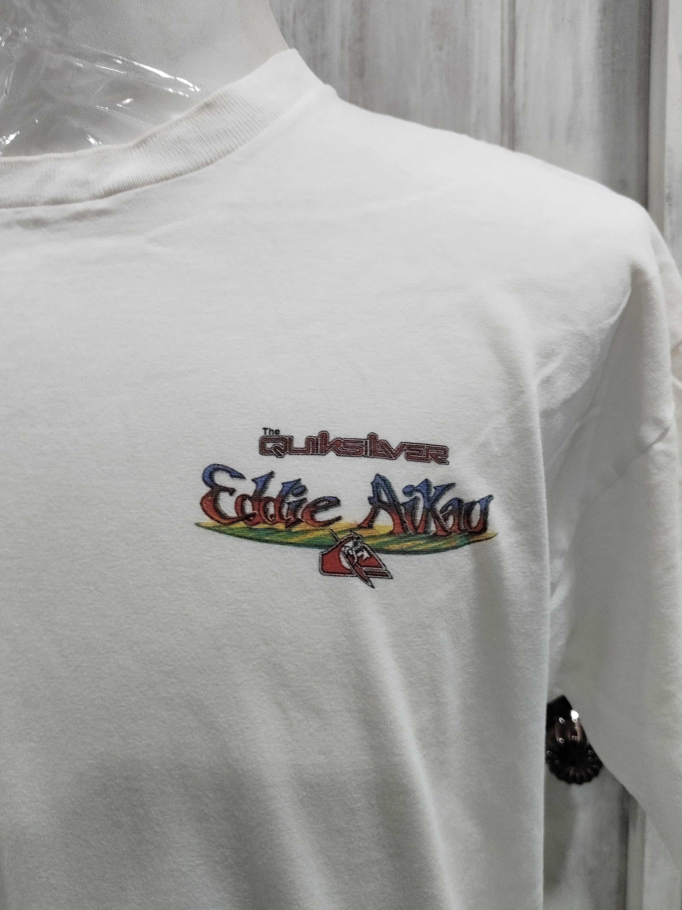 Quiksilver × Vintage Combo 2 Pieces Vintage Quicksilver Big Logo Tshirt Size US L / EU 52-54 / 3 - 13 Thumbnail