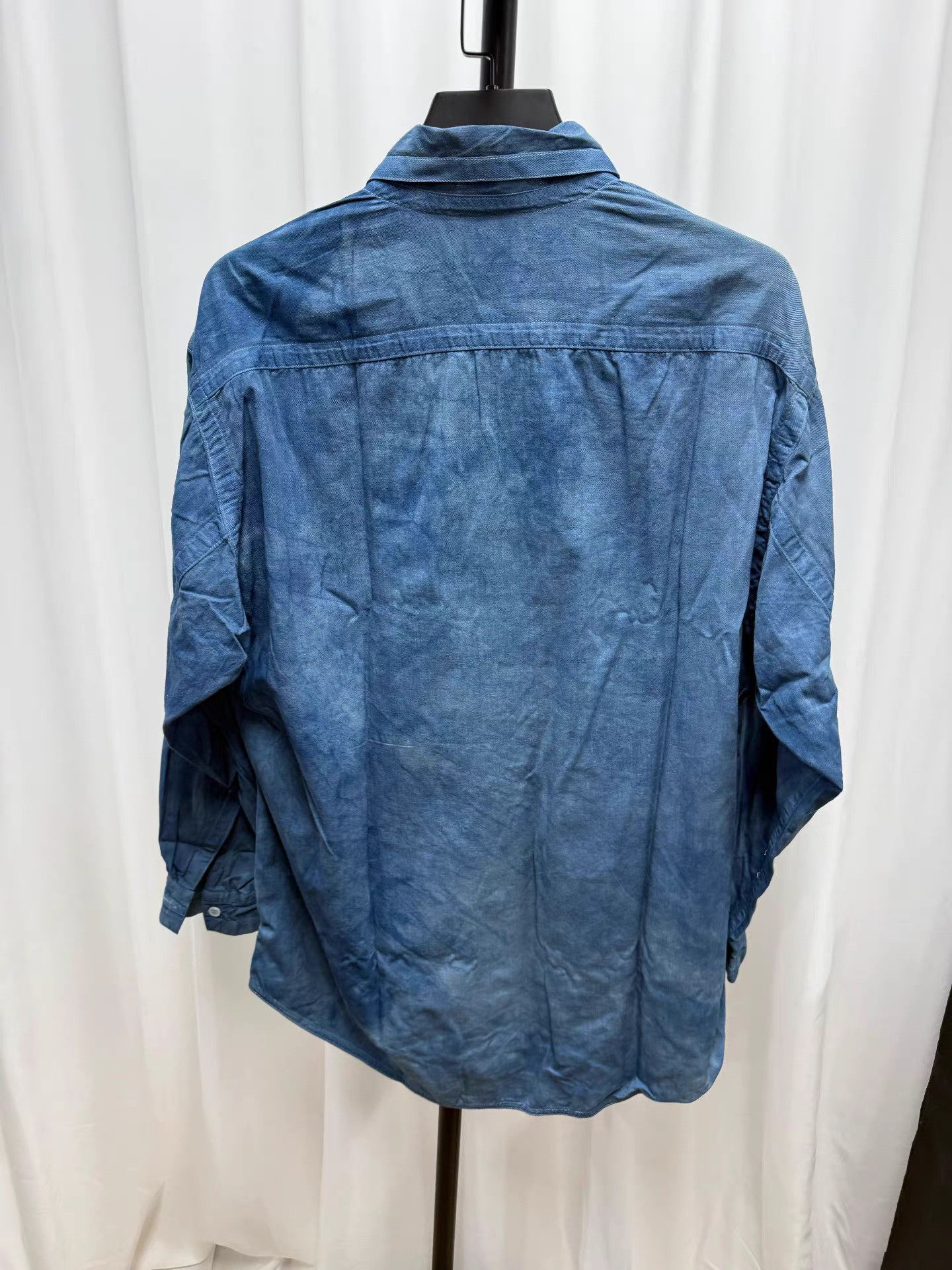 Yohji Yamamoto Yohji Yamamoto Pour Homme Vintage Tie-Dye Loose Shirt K20 Size US L / EU 52-54 / 3 - 5 Thumbnail