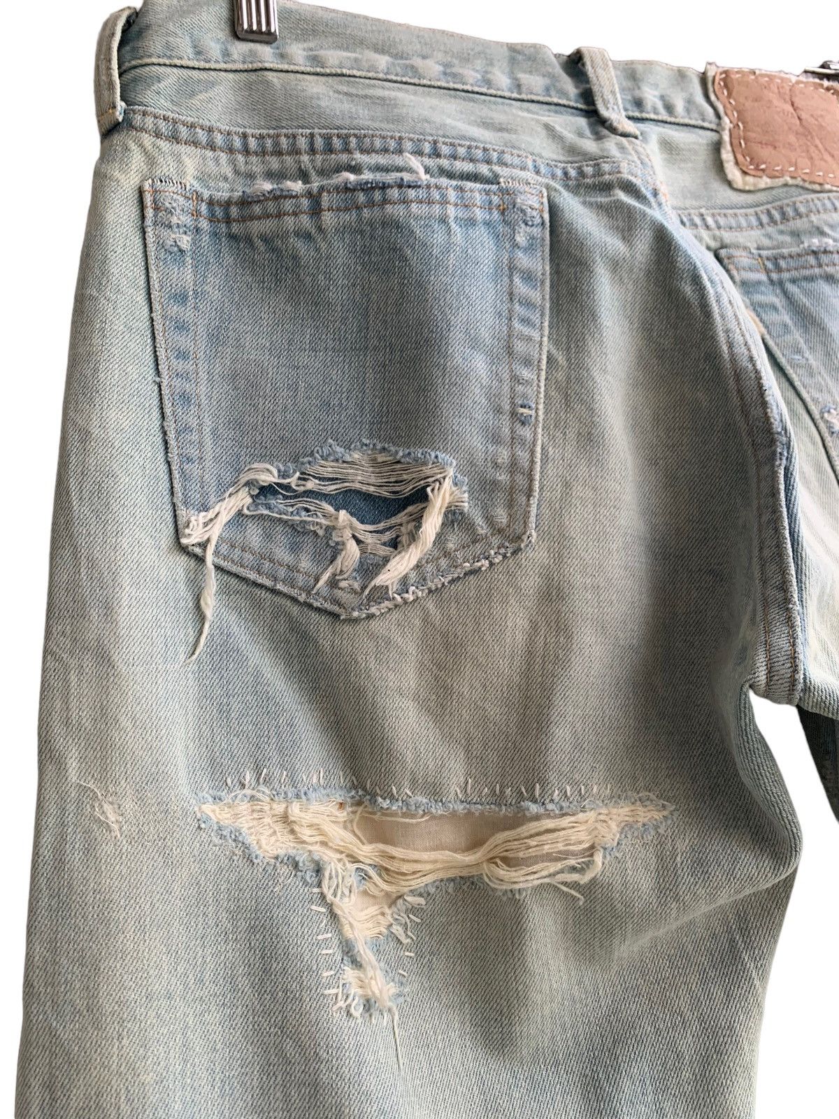 Hope 🔥⚡️Vintage Japanese Brand Distressed RNA Jeans Size US 31 - 9 Thumbnail