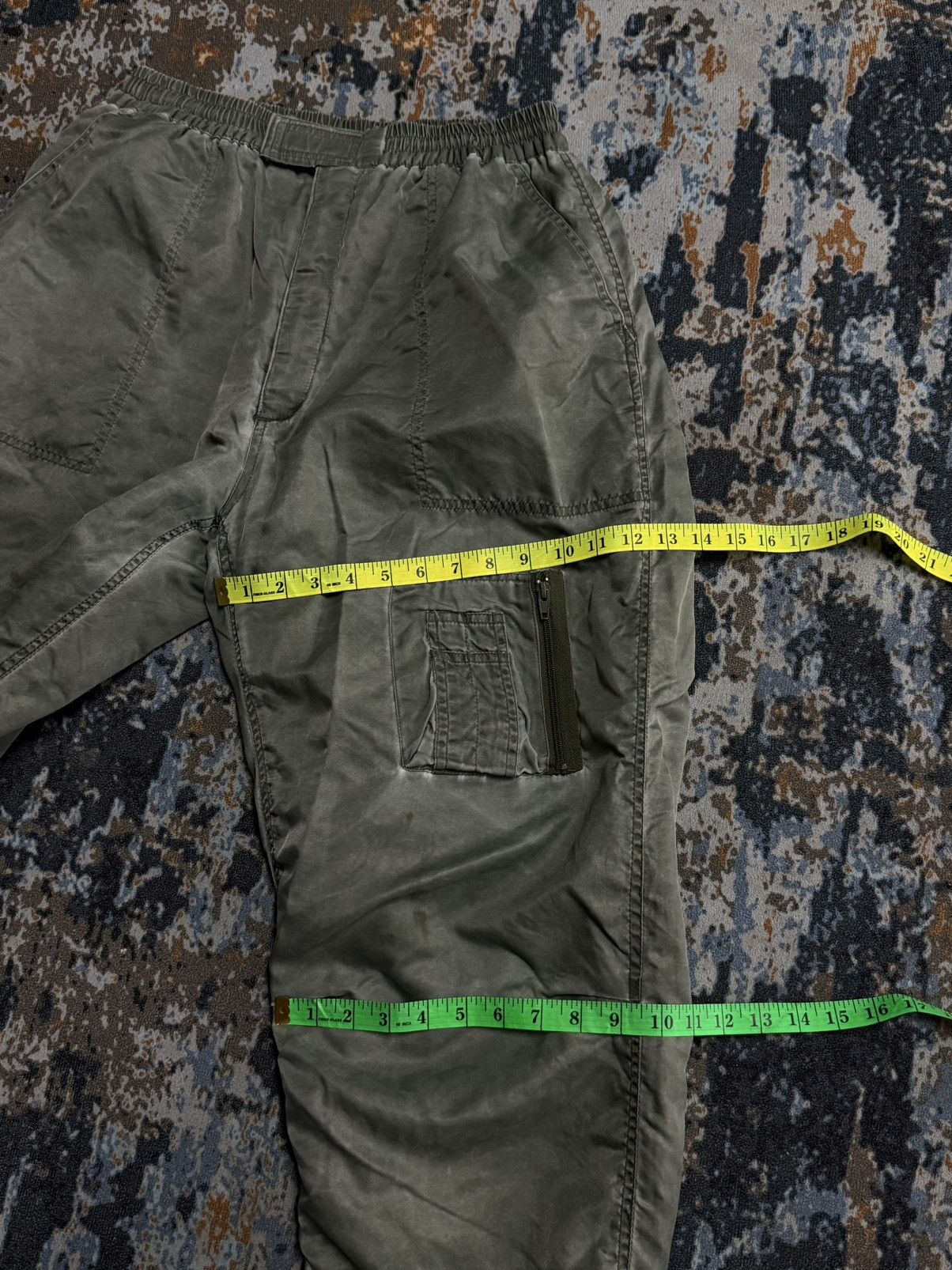Japanese Brand Vintage Military Elasticated Cuffs Zipperd Pocket Size US 30 / EU 46 - 14 Thumbnail