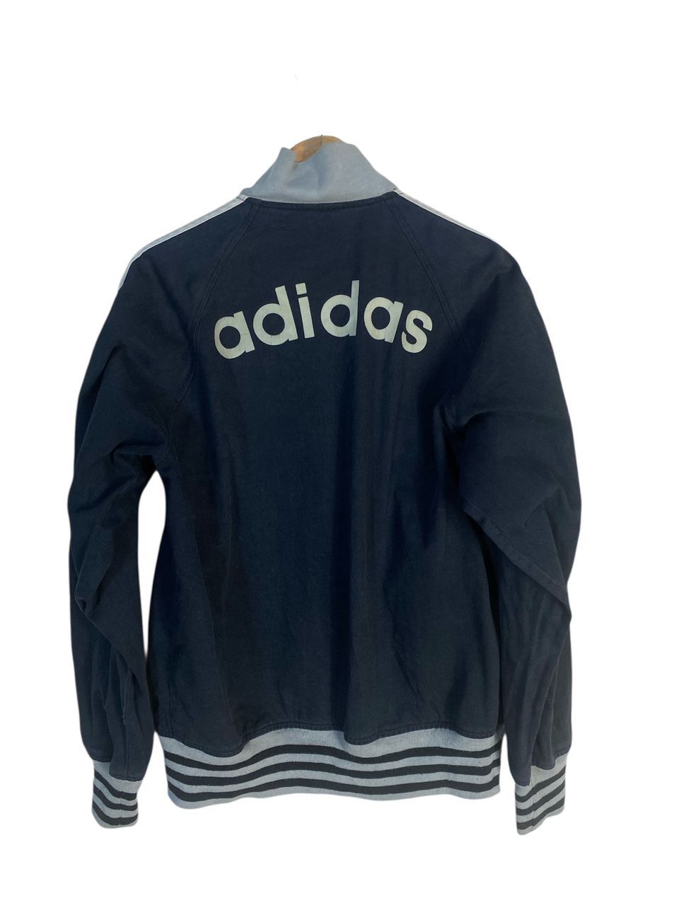 Adidas Adidas spellout zipper sweater Size US M / EU 48-50 / 2 - 2 Thumbnail
