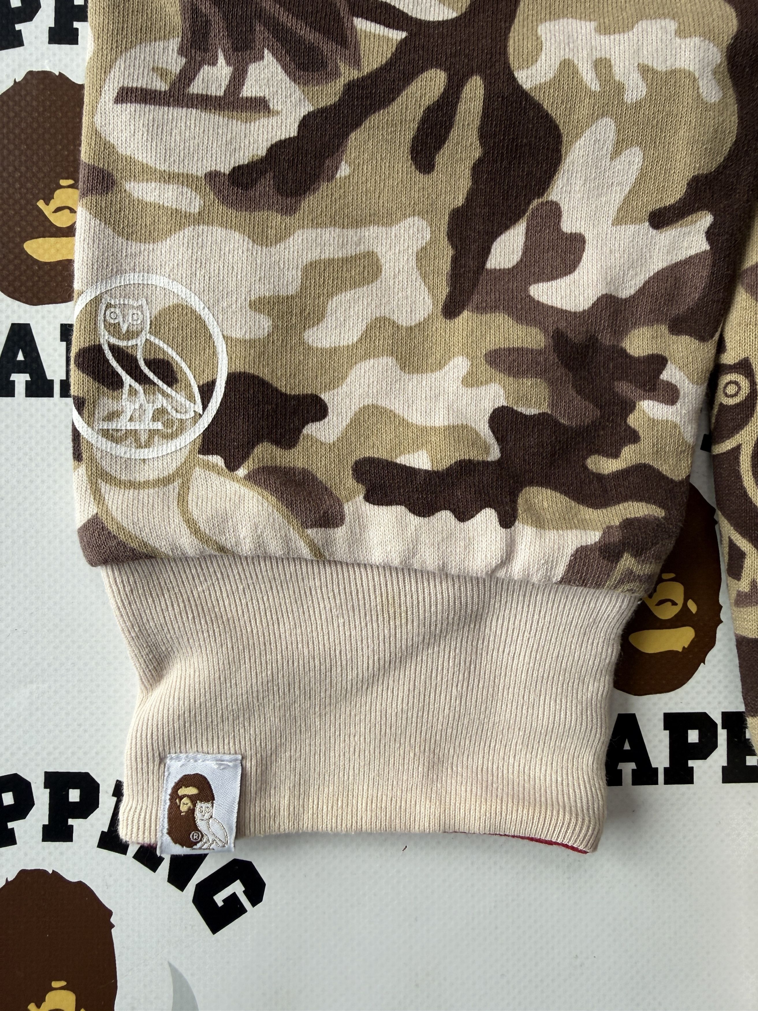 Bape × October's Very Own BAPE X OVO REVERSIBLE SHARK FULL ZIP HOODIE Size US XL / EU 56 / 4 - 14 Thumbnail