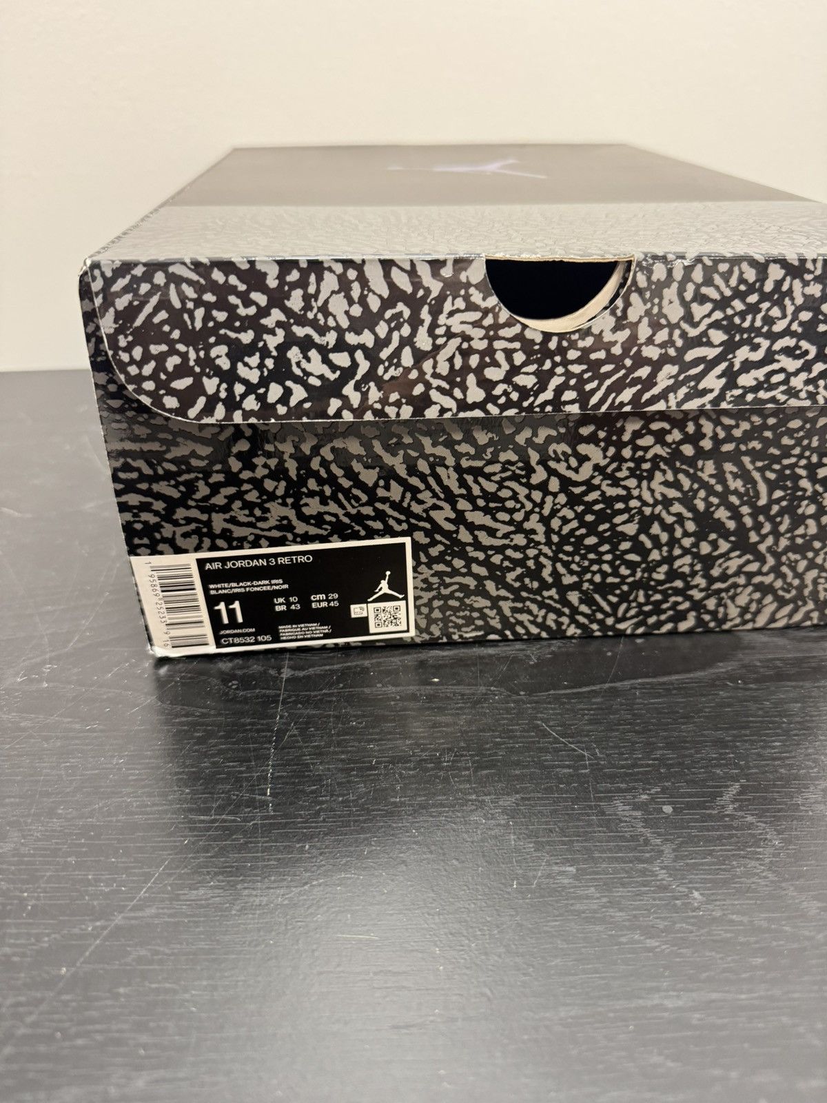 Jordan Brand Jordan 3 dark iris Size US 11 / EU 44 - 7 Thumbnail