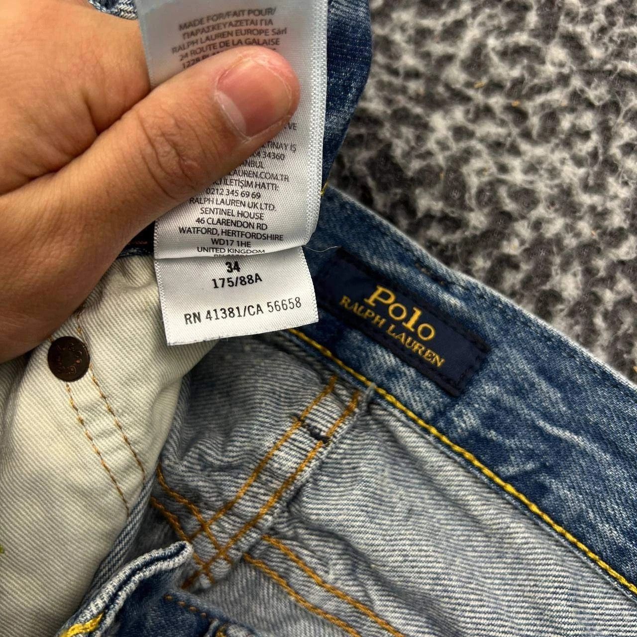 Polo Ralph Lauren Polo Ralph Lauren Jeans 34 Denim Faded Pockets Cut Off Size 34" / US 12 / IT 48 - 7 Thumbnail