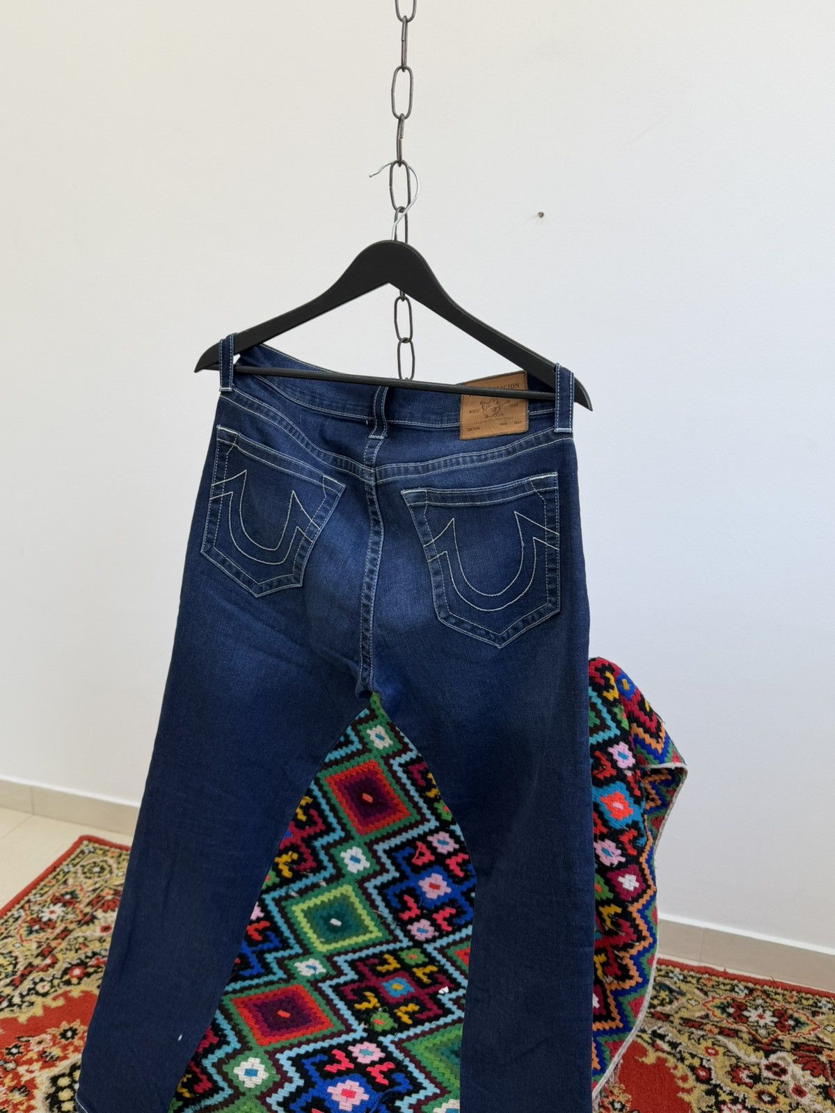 True Religion Vintage Streetwear True Religion Y2K Slim Fit Jeans Hype Size US 28 / EU 44 - 3 Thumbnail