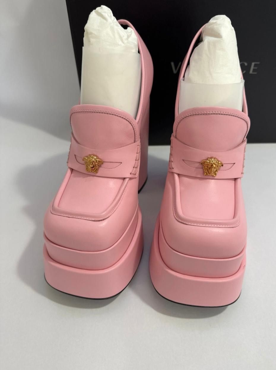 Versace Versace double platform loafers shoes Size US 7.5 / IT 37.5 - 7 Thumbnail