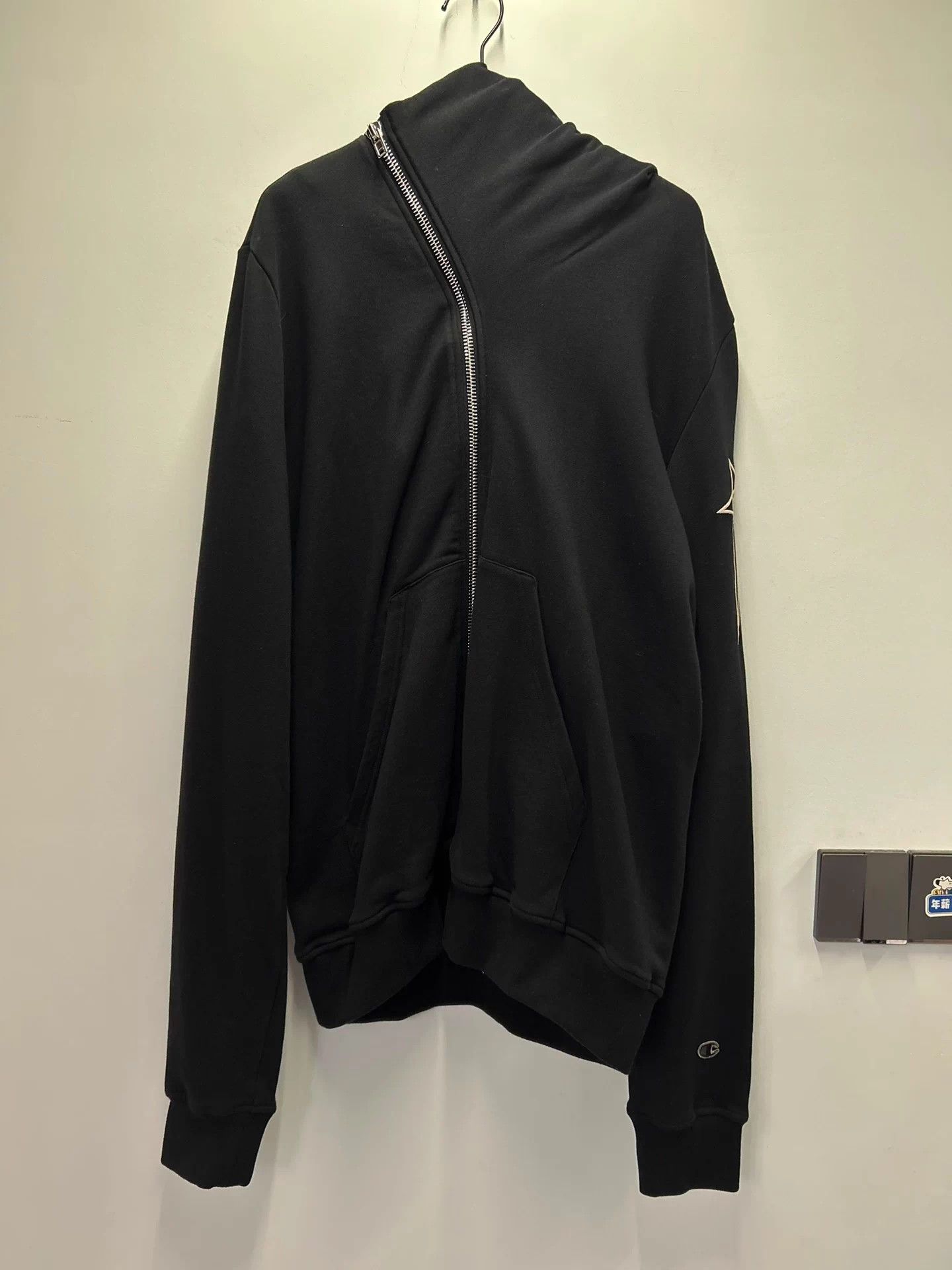 Rick Owens Rick Owens x Champion 5pt star sleeve hoodie L new Size US L / EU 52-54 / 3 - 1 Thumbnail