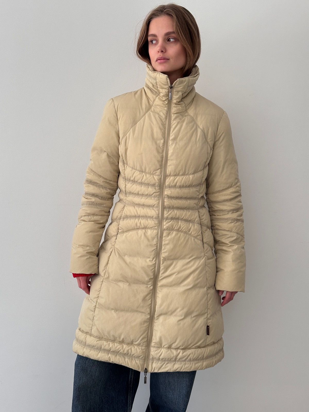 Moncler Vintage Moncler Down Coat Jacket Puffer Size S / US 4 / IT 40 - 1 Thumbnail