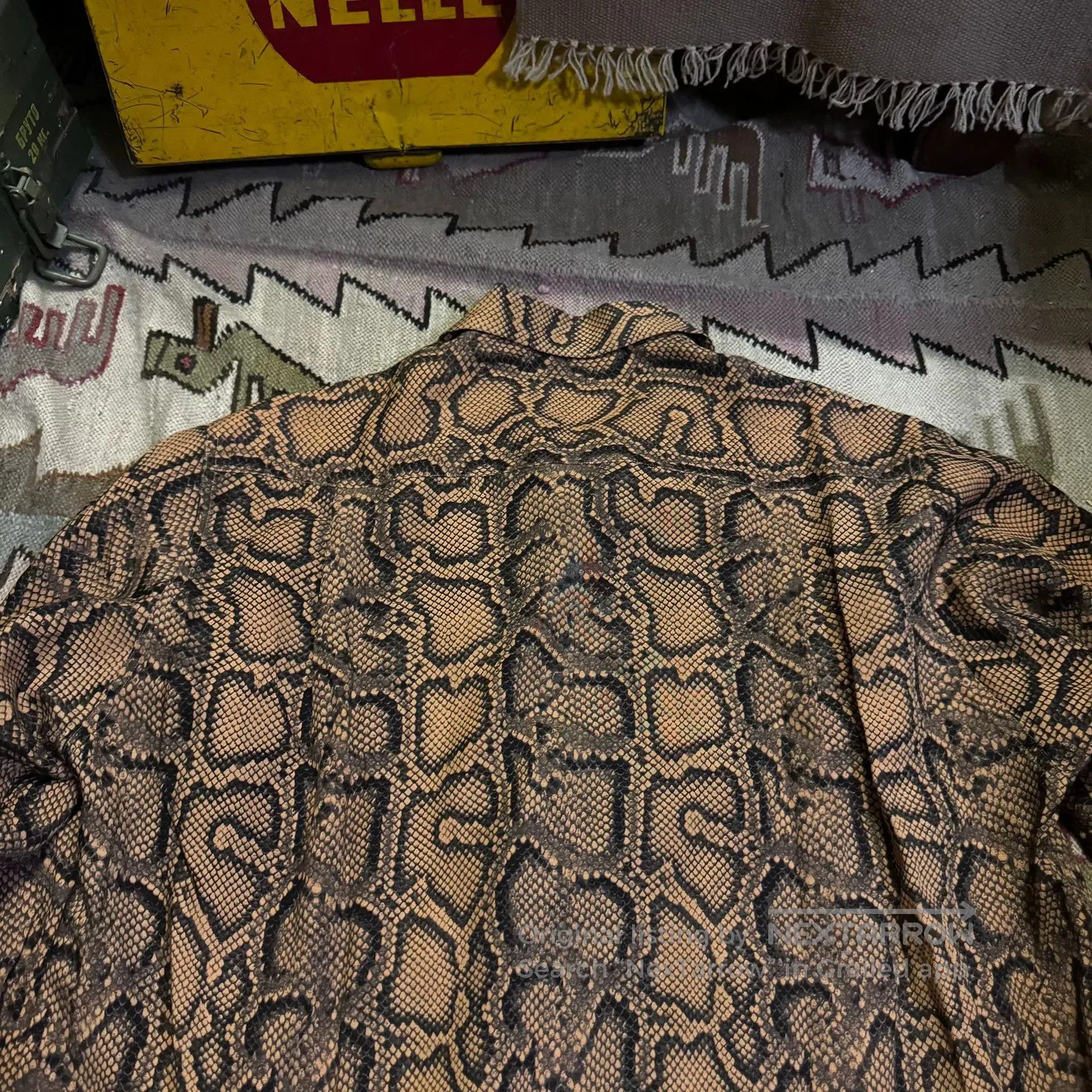 Comme des Garcons Wacko Maria Snake Print Long Sleeve Shirt. Size US M / EU 48-50 / 2 - 4 Thumbnail