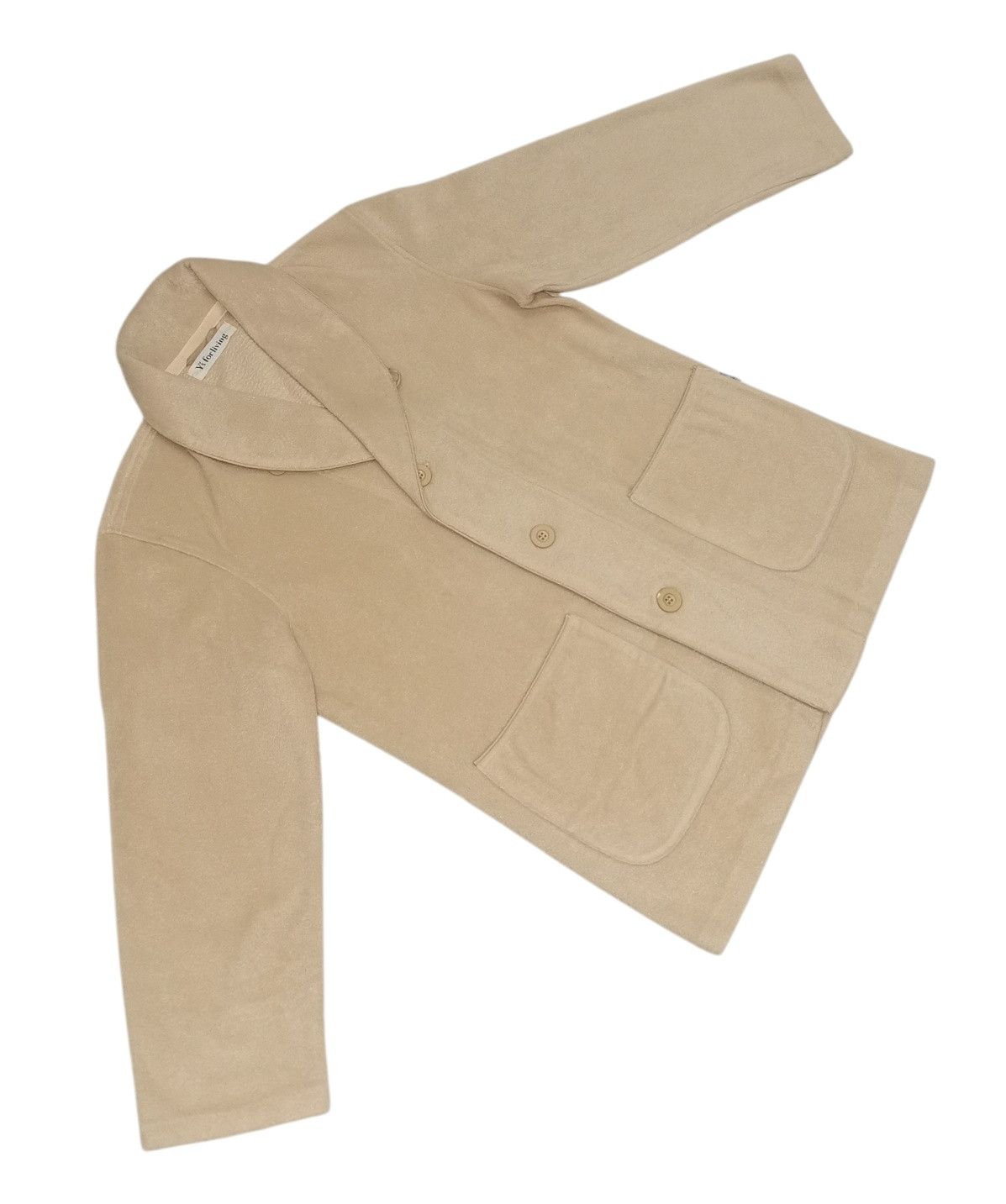 Yohji Yamamoto Yohji Yamamoto Fleece Jacket Size US S / EU 44-46 / 1 - 5 Thumbnail