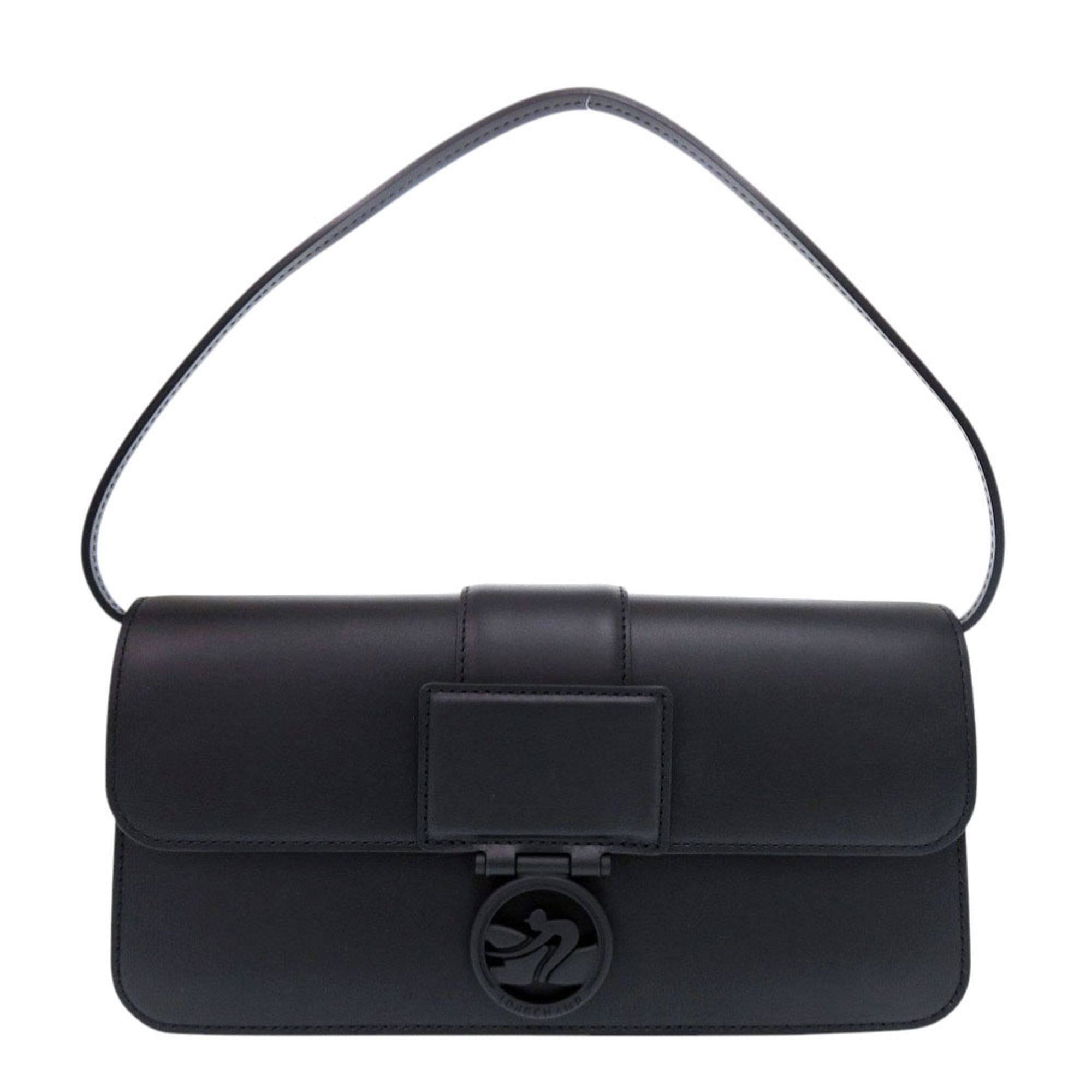 Longchamp Longchamp Box Trot One Shoulder Bag, Leather, Black Handbag, 0536Longchamp Size ONE SIZE - 1 Thumbnail