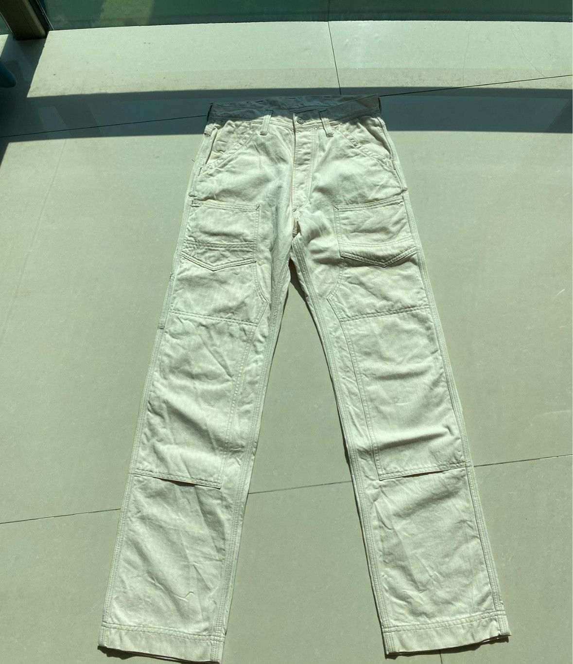 Image of Free Style Freewheelers Shirai Derrickman in White, Men's (Size 30)