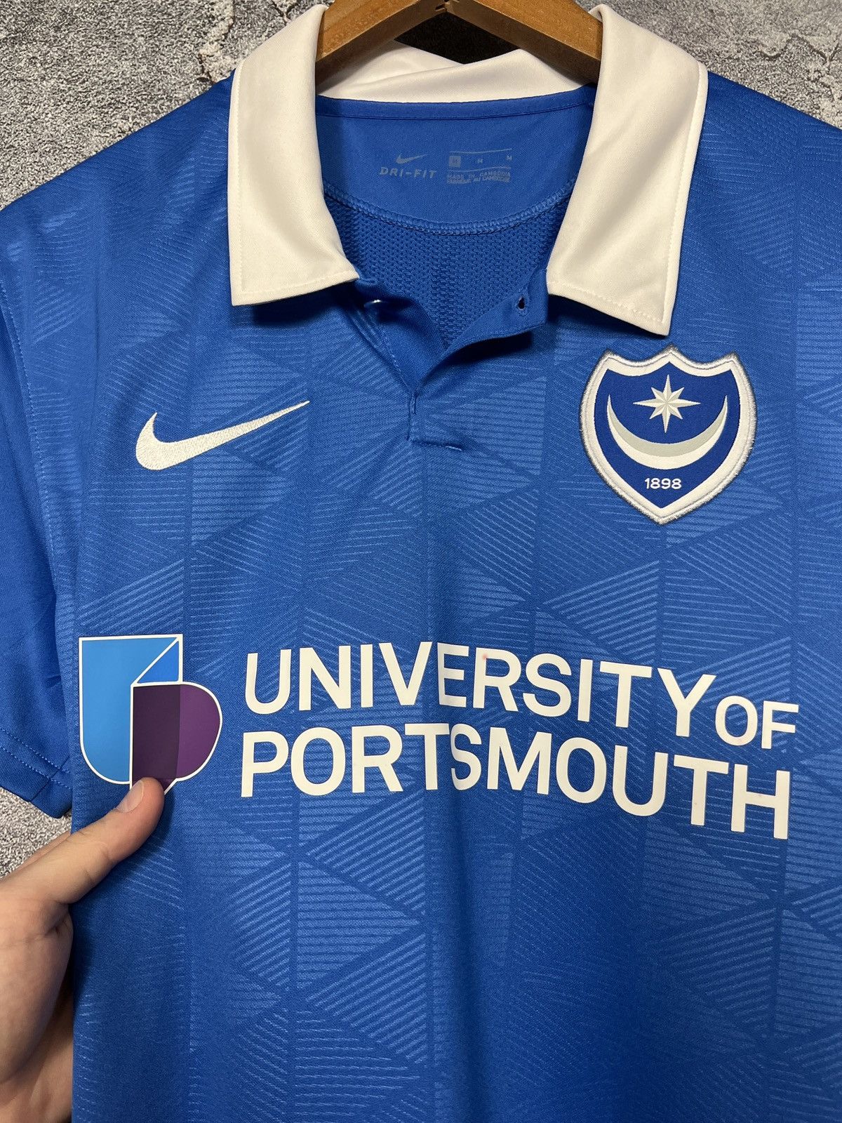 Nike Nike Portsmouth 2020/21 Home Jersey T-shirt Size M Size US M / EU 48-50 / 2 - 5 Thumbnail