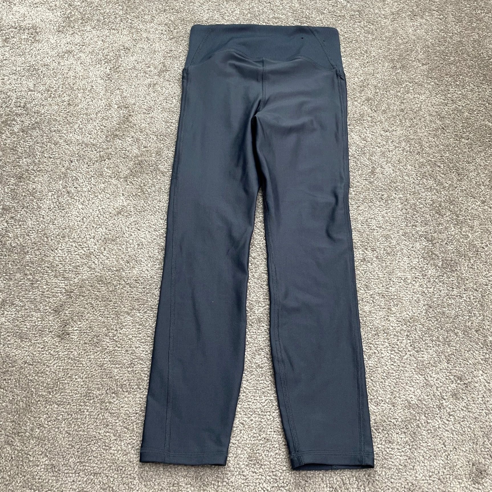 Under Armour VINTAGE Under Armour Compression Leggings Womens Small Blue Athletic Active Yoga 24x24 Size 28" / US 6 / IT 42 - 2 Thumbnail