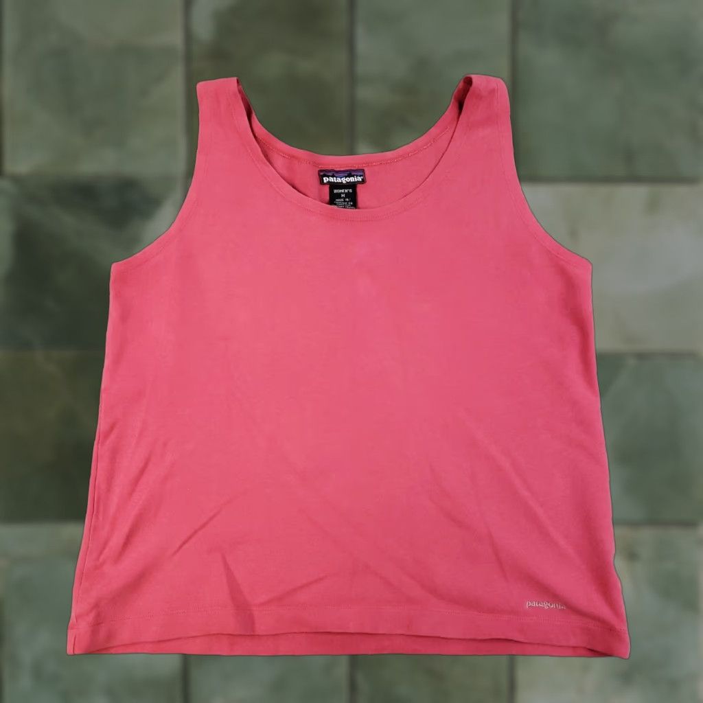 Patagonia VINTAGE Patagonia Tank Top Womens M Pink Shirt Summer 90s STY53799 Size M / US 6-8 / IT 42-44 - 1 Thumbnail