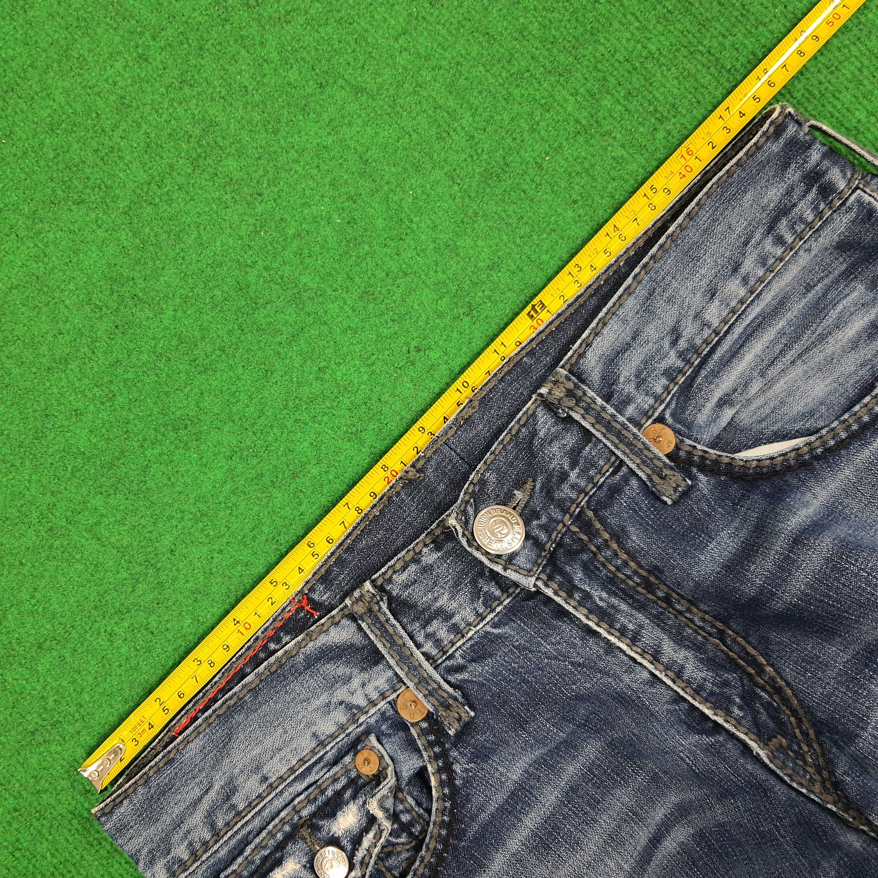 True Religion Vintage True Religion America Distressed Denim Pants Size US 35 - 13 Thumbnail