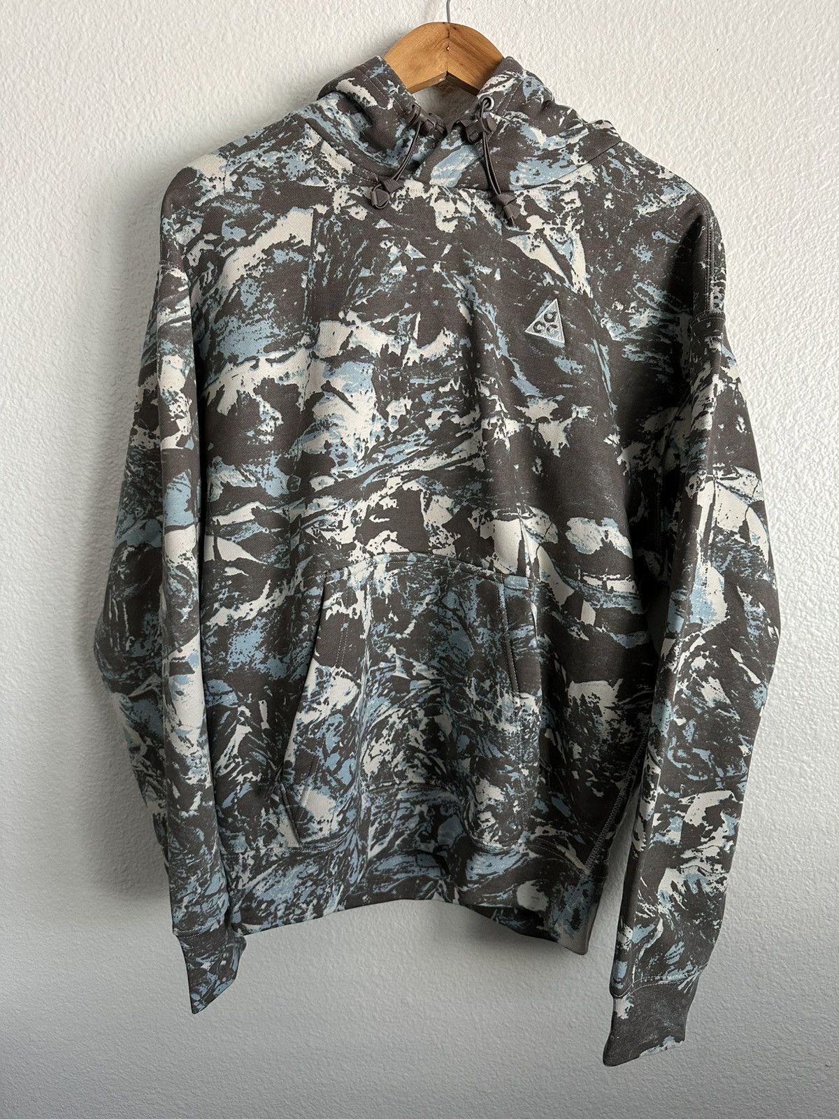 Nike Nike ACG Therma-Fit Camouflage Print Fleece Hoodie Size US XS / EU 42 / 0 - 1 Thumbnail