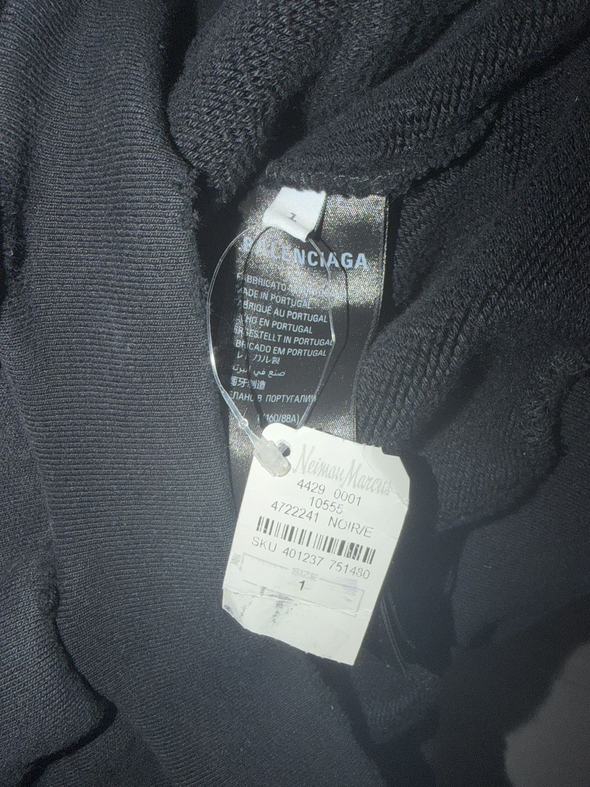 Balenciaga Balenciaga Dark Wave Hoodie Size US S / EU 44-46 / 1 - 4 Thumbnail