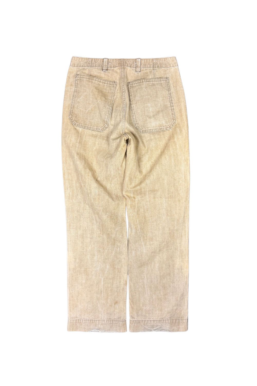 RRL Ralph Lauren Japanese Fabric Workwear Trousers Beige image 2