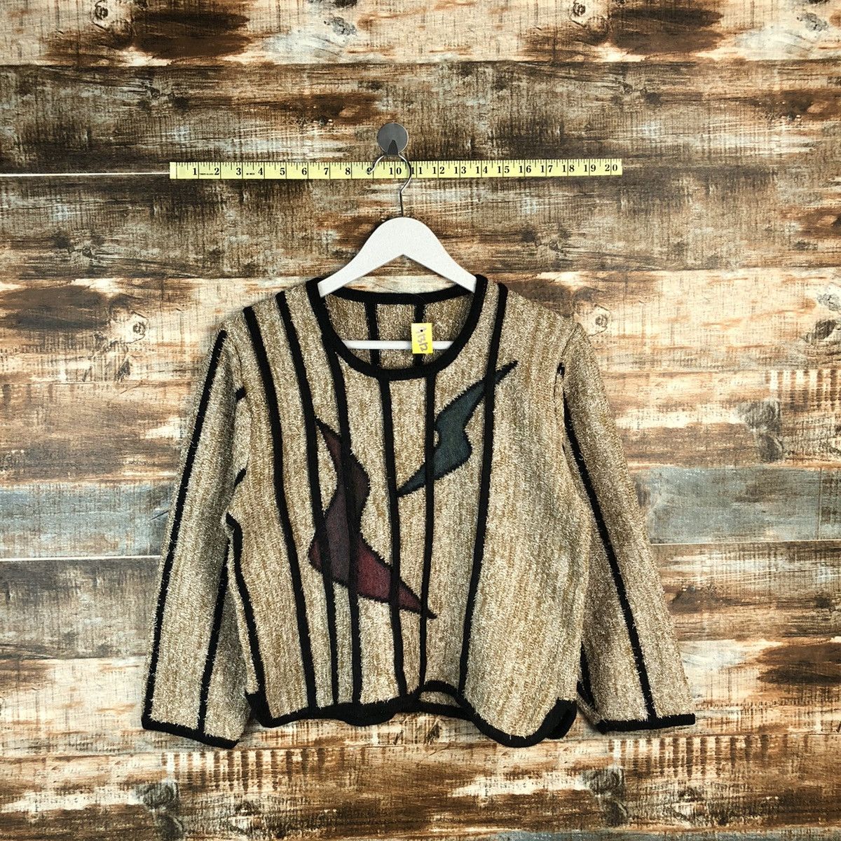 Homespun Knitwear × Japanese Brand × Vintage Japanese Brand Brown vintage Knitwear #A1312 Size S / US 4 / IT 40 - 1 Thumbnail