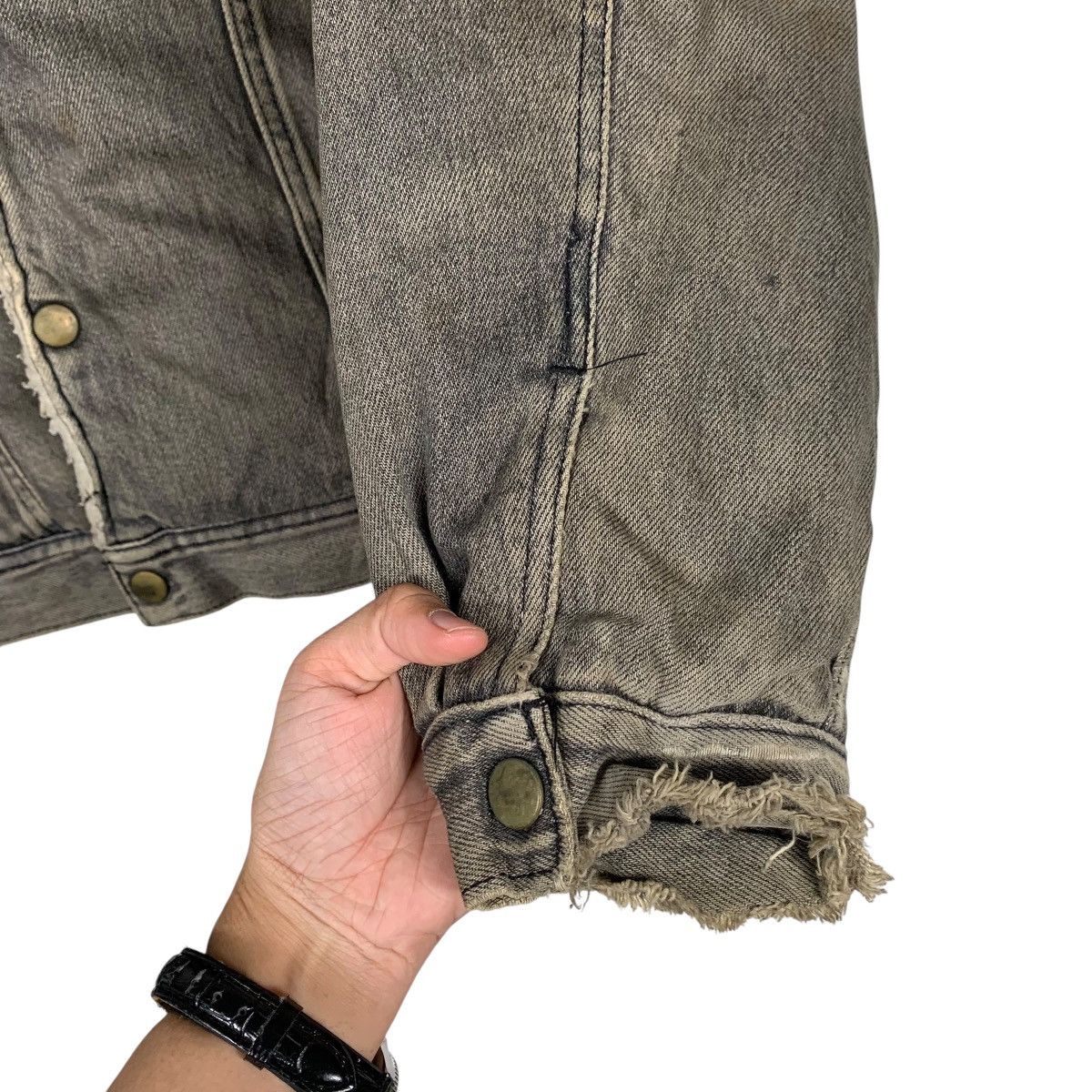 Edwin Vintage Edwin Sherpa Denim Jacket Size US L / EU 52-54 / 3 - 13 Thumbnail