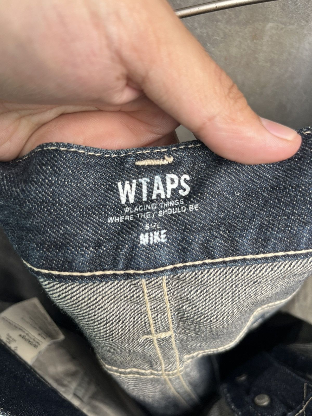 Wtaps SS11 Who Dares Wins Selvedge Denim Size US 35 - 7 Thumbnail