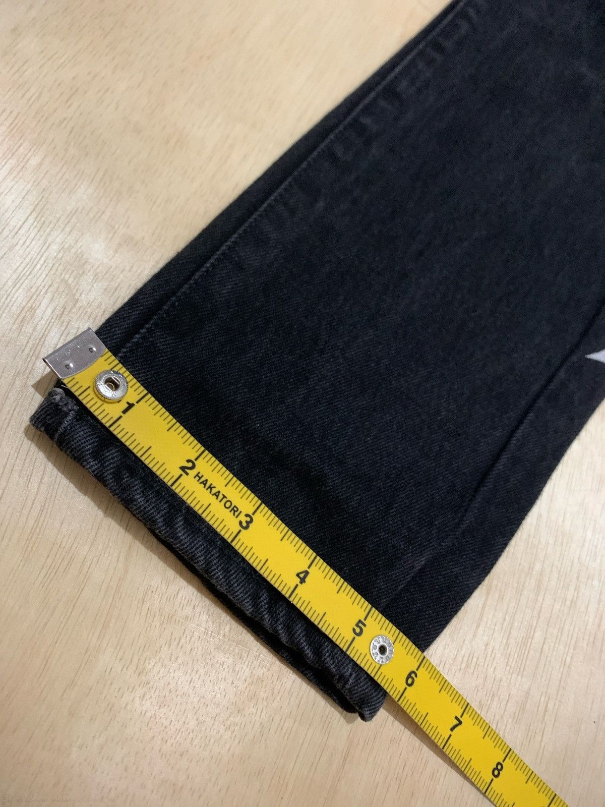 Off-White Off-White Black Denim Size US 31 - 22 Thumbnail