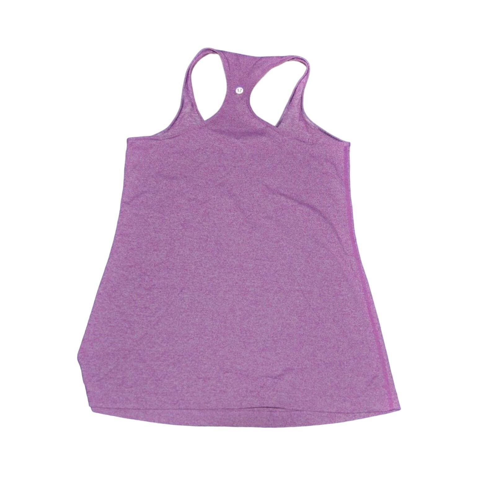 Lululemon Lululemon Purple Tank Top Size: 6 (No tag) Size M / US 6-8 / IT 42-44 - 2 Thumbnail