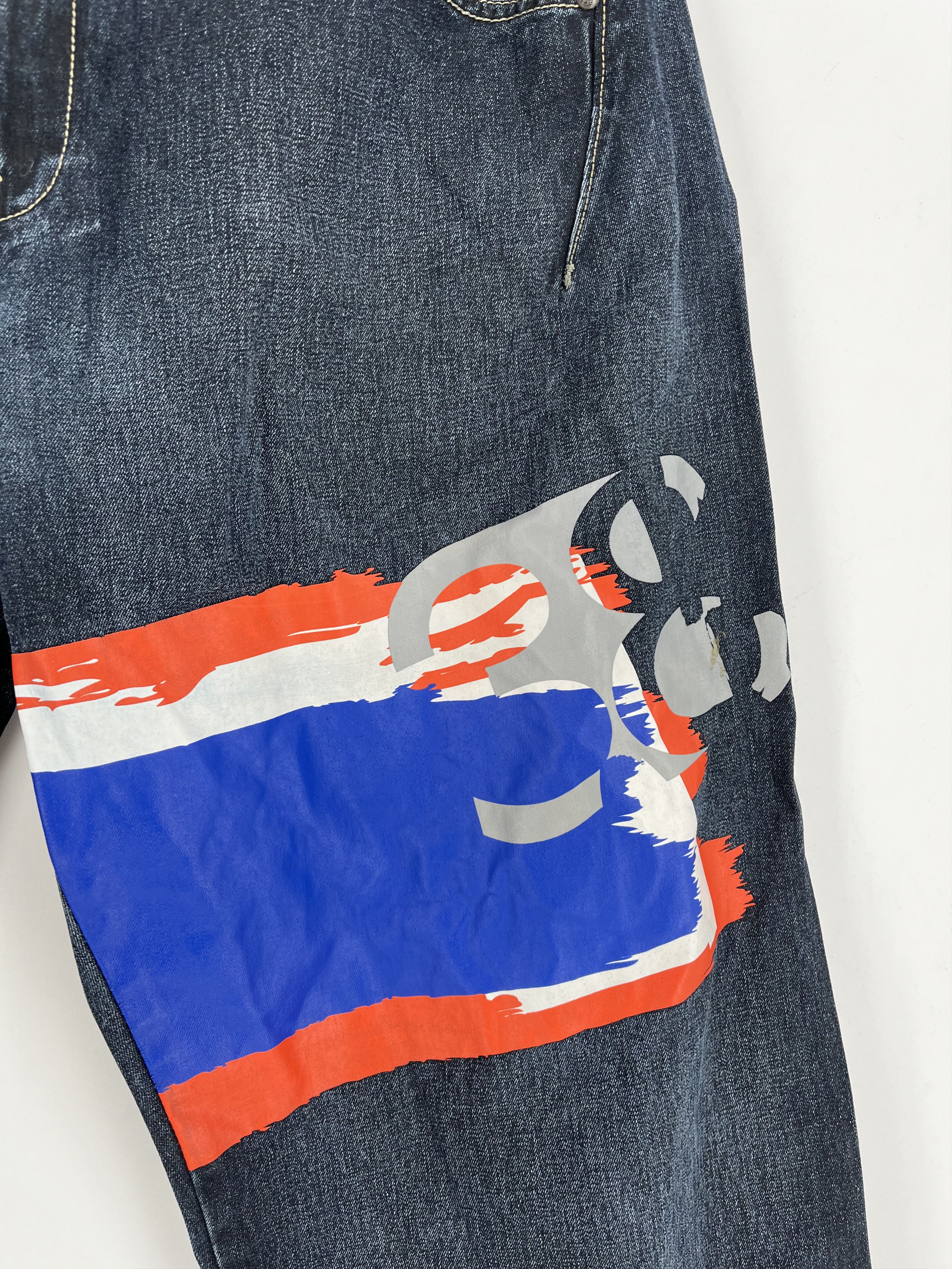Marithe + Francois Girbaud Le Jean De Marithe Francois Girbaud Denim Blue Jeans - Men’s Size US 36 / EU 52 - 5 Thumbnail