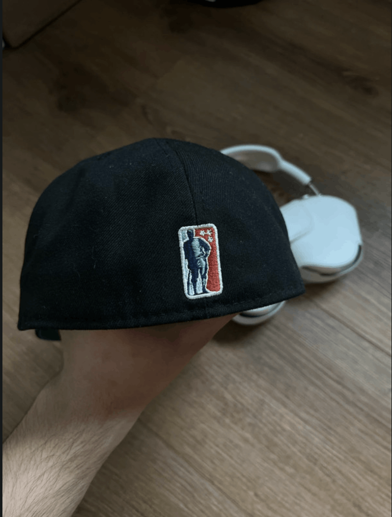 New Era New York Black Yankees Cap Size 34 - 3 Thumbnail