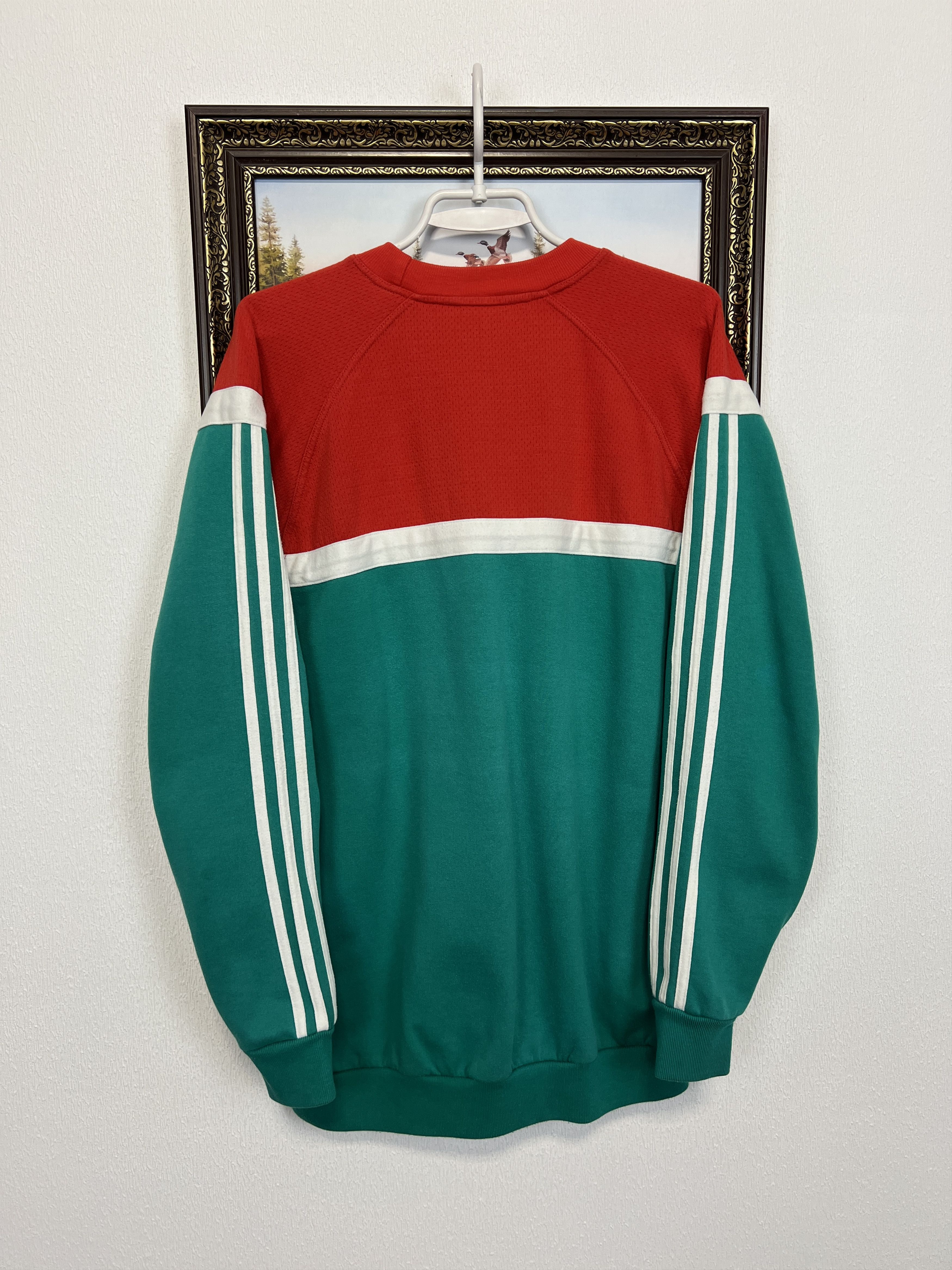 Adidas Vintage Hungary Football Sweatshirt Crewneck Player Issue Size US M / EU 48-50 / 2 - 10 Thumbnail