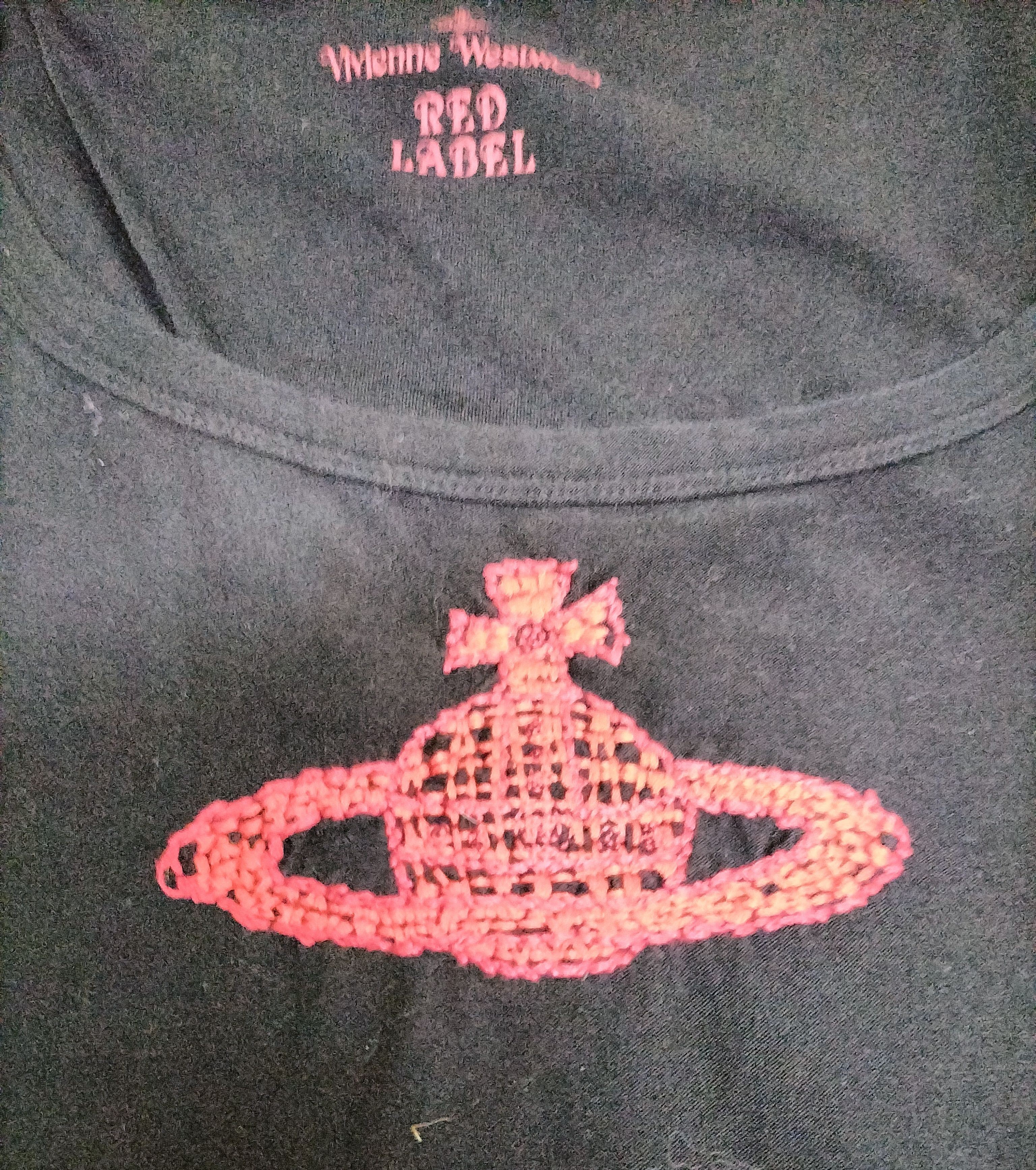 Vivienne Westwood embroidery logo sleeveless dress