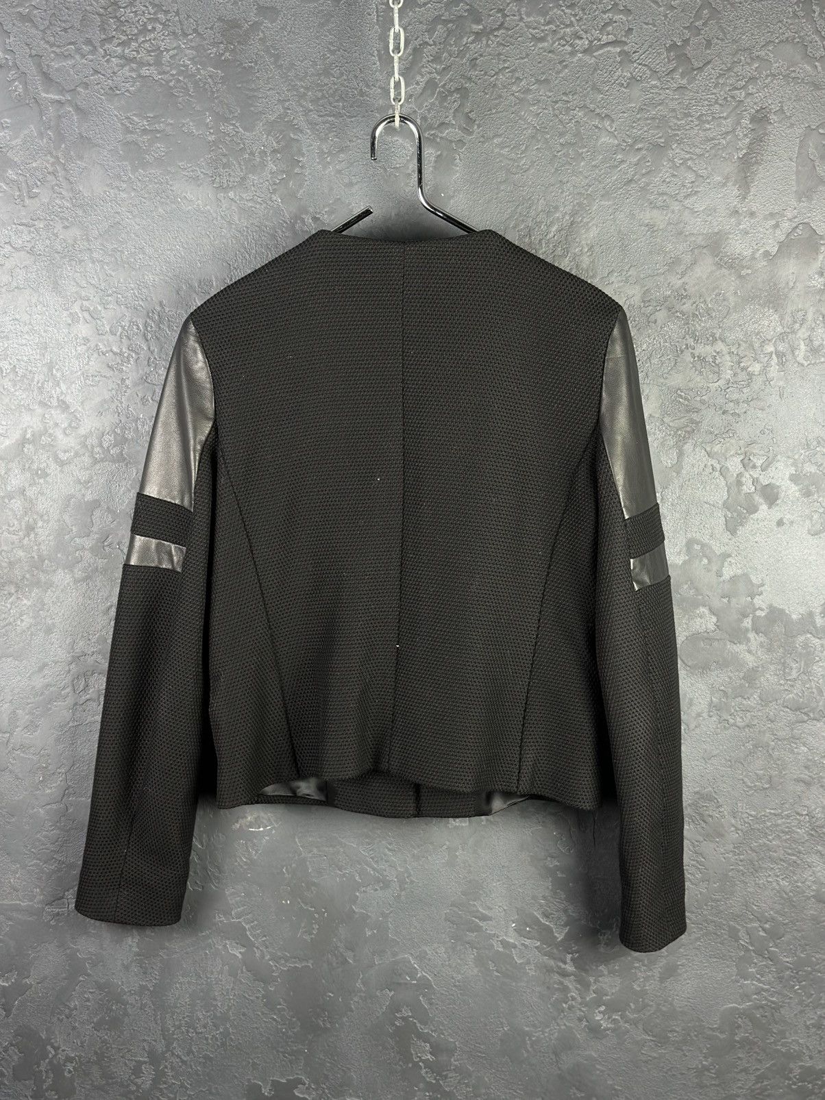Sandro Sandro Light Biker Jacket Cotton-Leather Women’s 40 Size S / US 4 / IT 40 - 7 Thumbnail