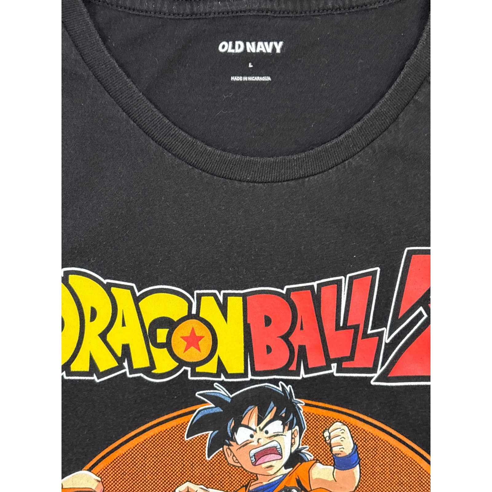 Old Navy Dragonball Z Old Navy Black Large shirt licensed Size US L / EU 52-54 / 3 - 3 Thumbnail
