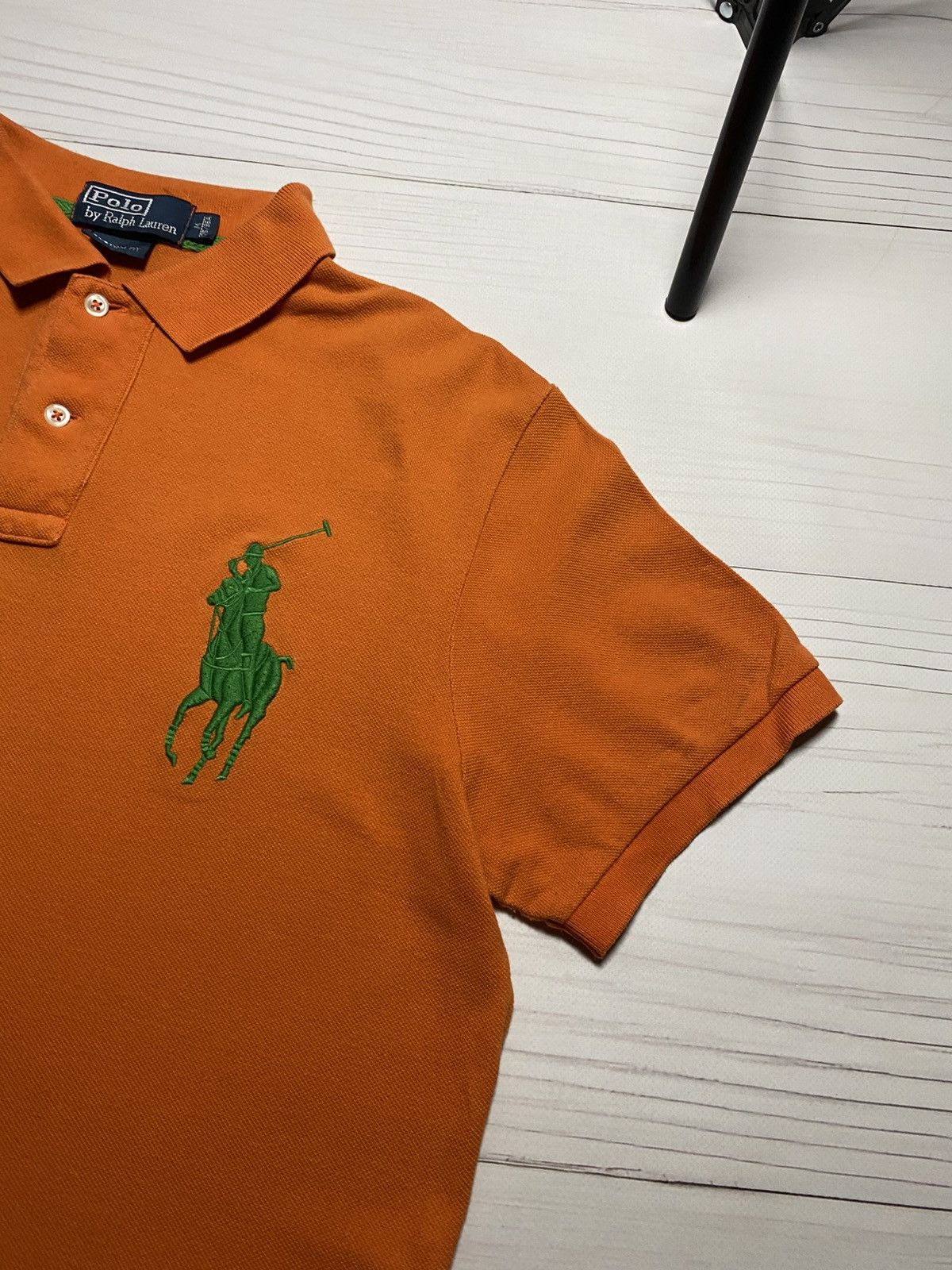 Polo Ralph Lauren Vintage Polo Ralph Lauren USA flag big pony polo t shirt Size US M / EU 48-50 / 2 - 8 Thumbnail