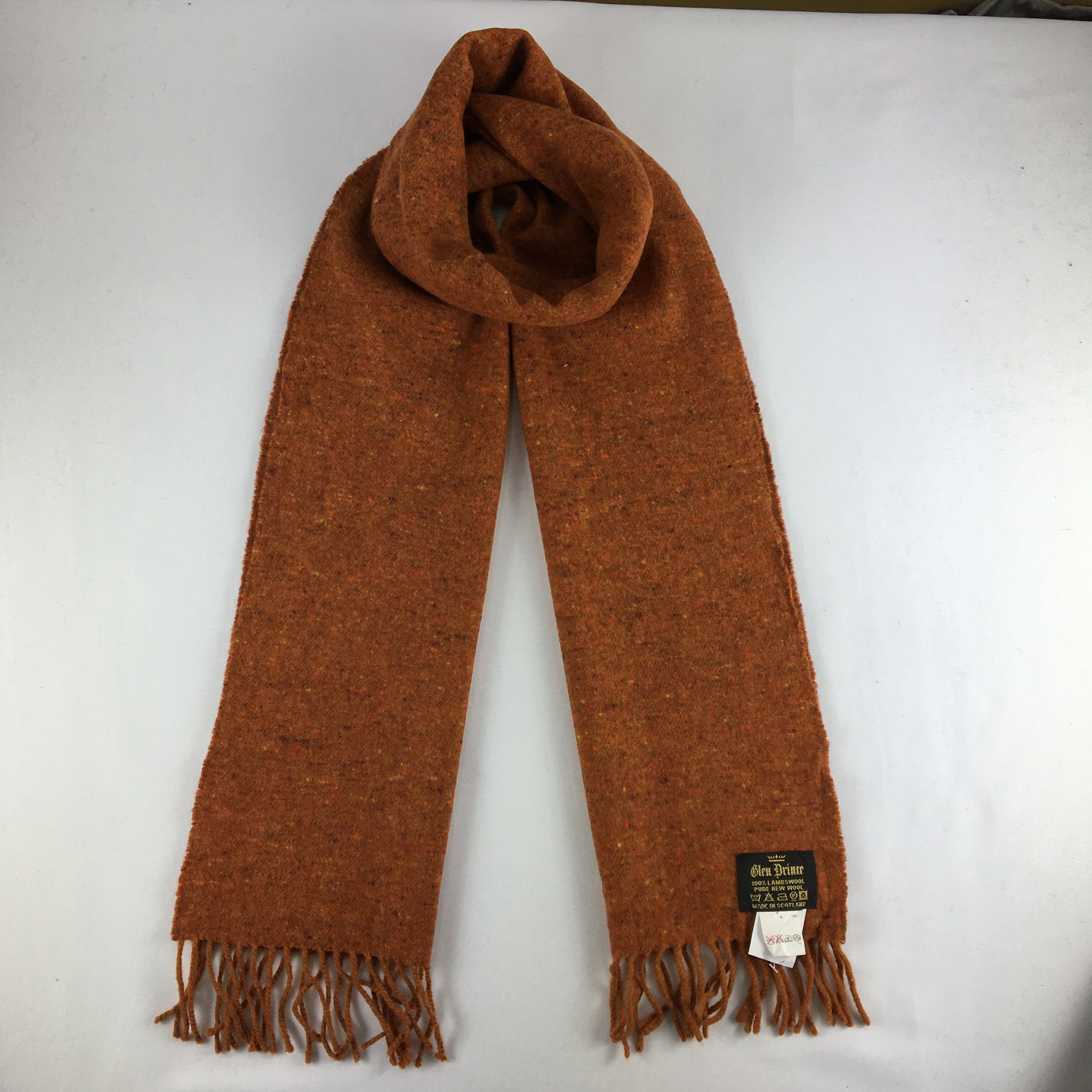 Vintage Vintage Glen Prince Scarf Muffler Wool Cashmere Scarves Size ONE SIZE - 1 Thumbnail