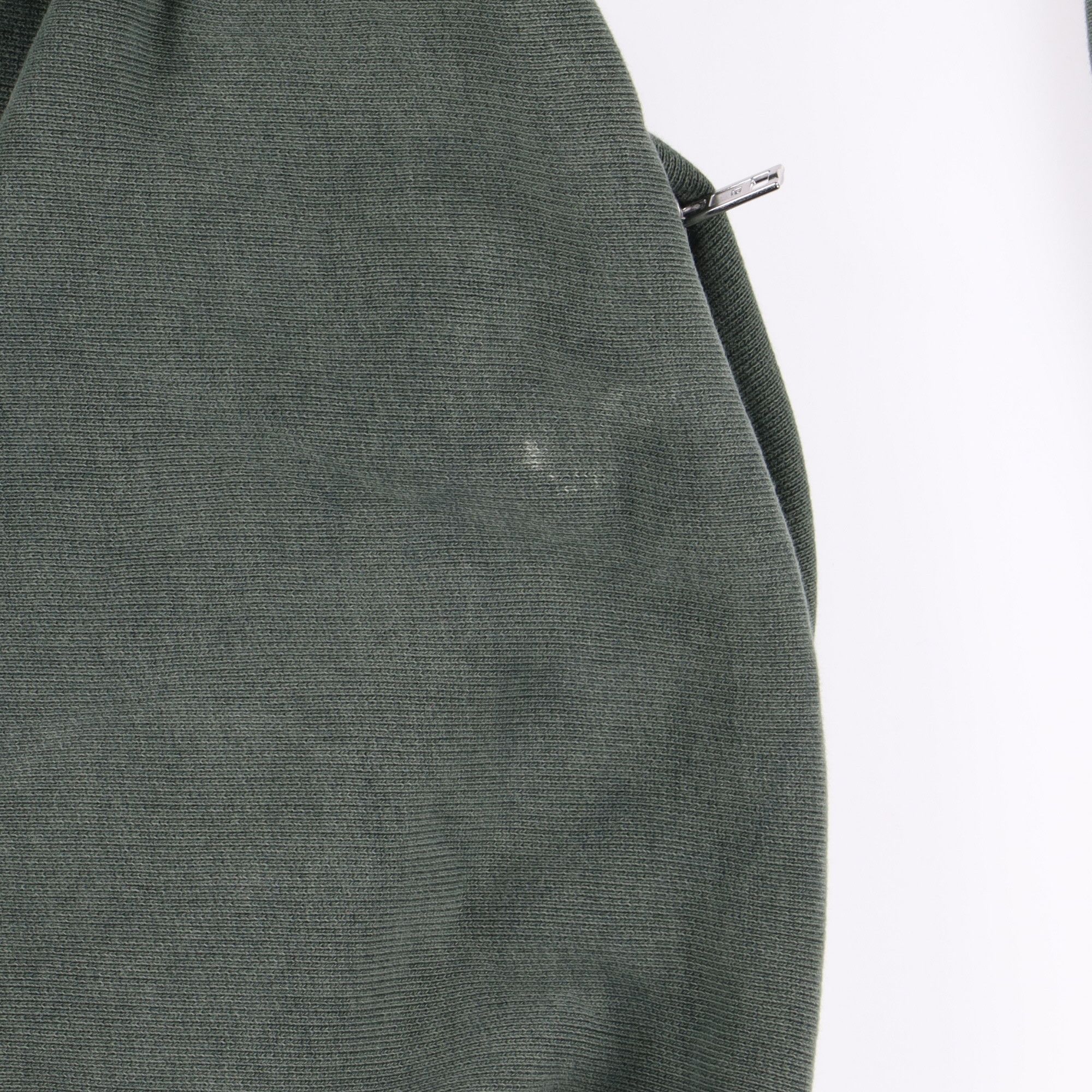 Alexander Wang Green Half Zip Glitter Logo Polo Sweatshirt Size M / US 6-8 / IT 42-44 - 12 Thumbnail