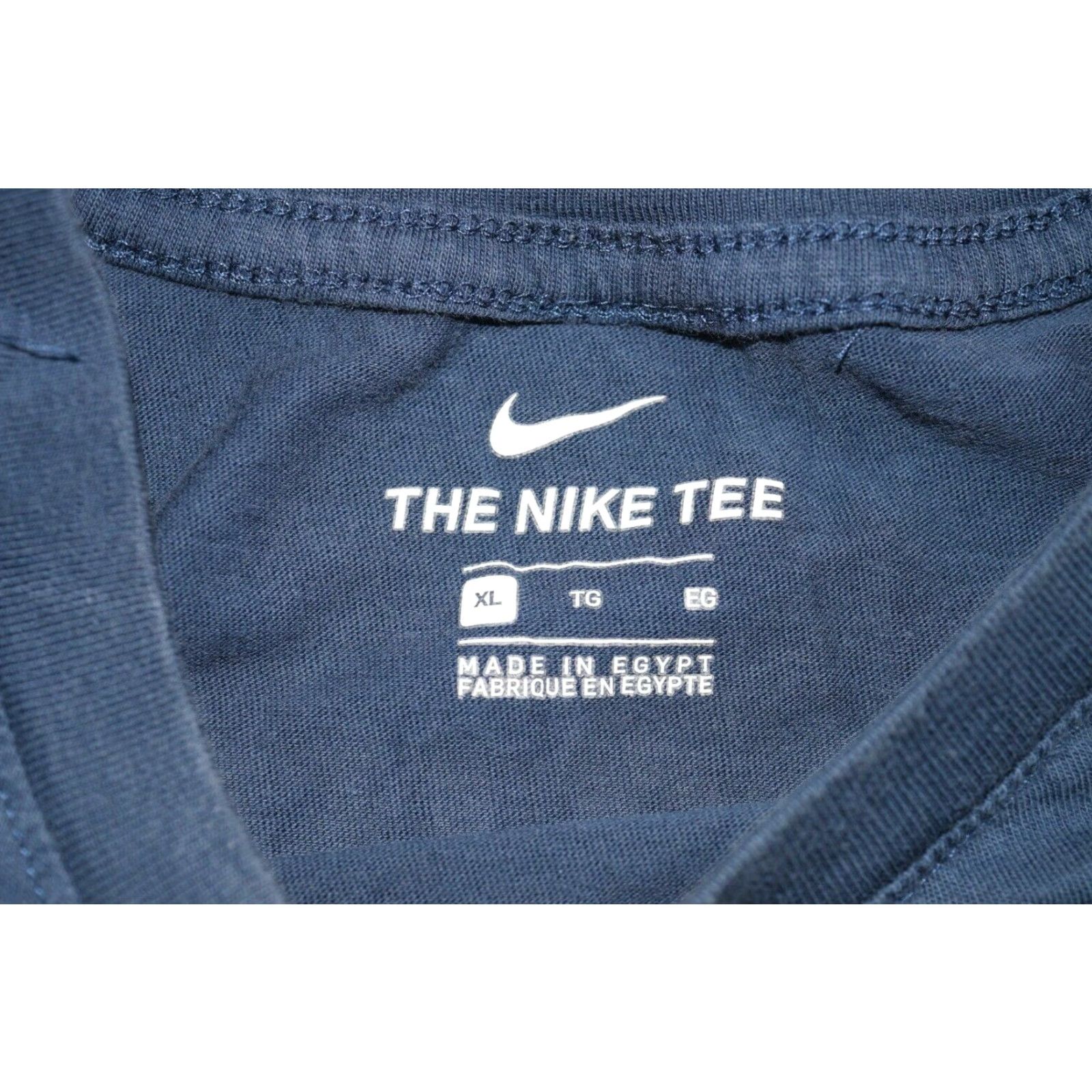 Nike Nike Just Do It Art Blue Shirt Mens XL Short Sleeve Crew Neck Cotton Size US XL / EU 56 / 4 - 4 Thumbnail