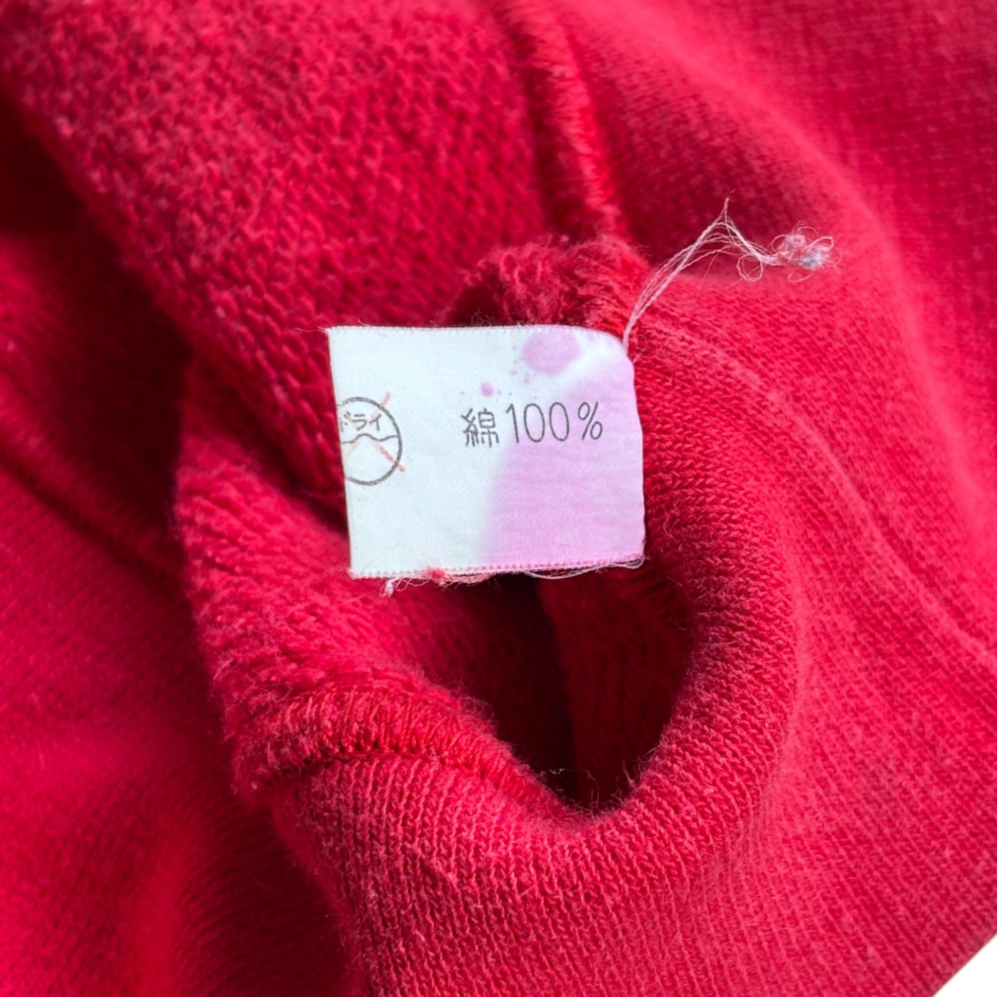 Vintage Vintage Snoopy Woodstock Faded Sweatshirt 90's Red Maroon Size US S / EU 44-46 / 1 - 7 Thumbnail