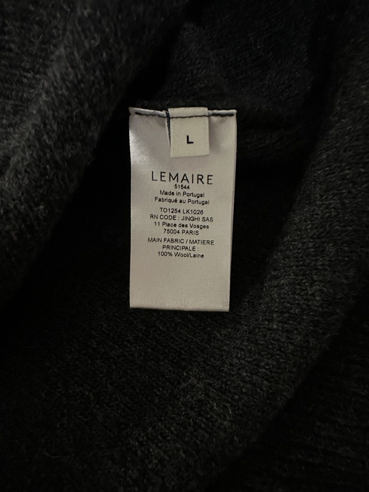 Lemaire Lemaire wool sweater Size US L / EU 52-54 / 3 - 5 Thumbnail