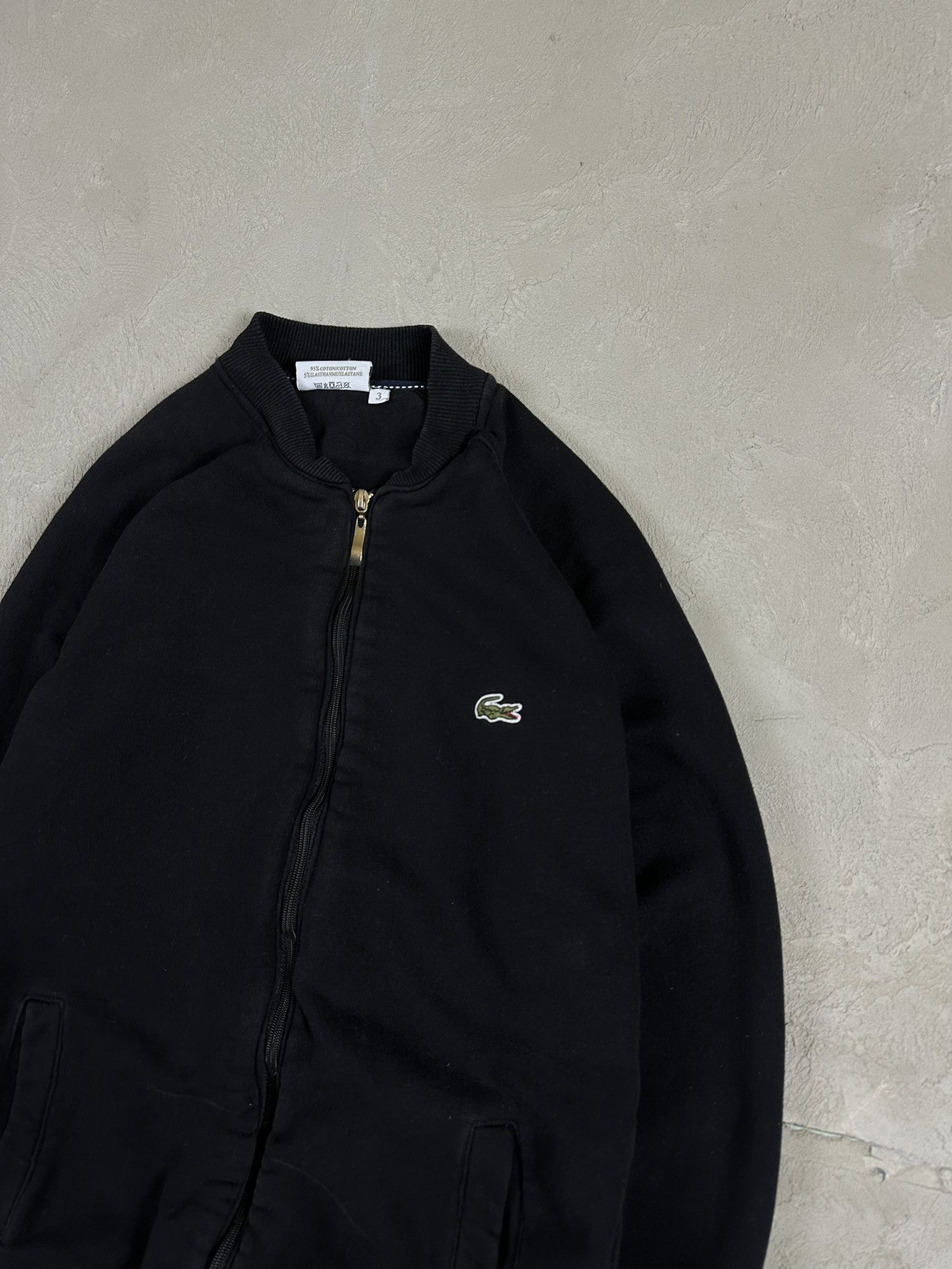 Lacoste Vintage Y2k Lacoste Logo Zip Sweatshirt Size US M / EU 48-50 / 2 - 7 Thumbnail