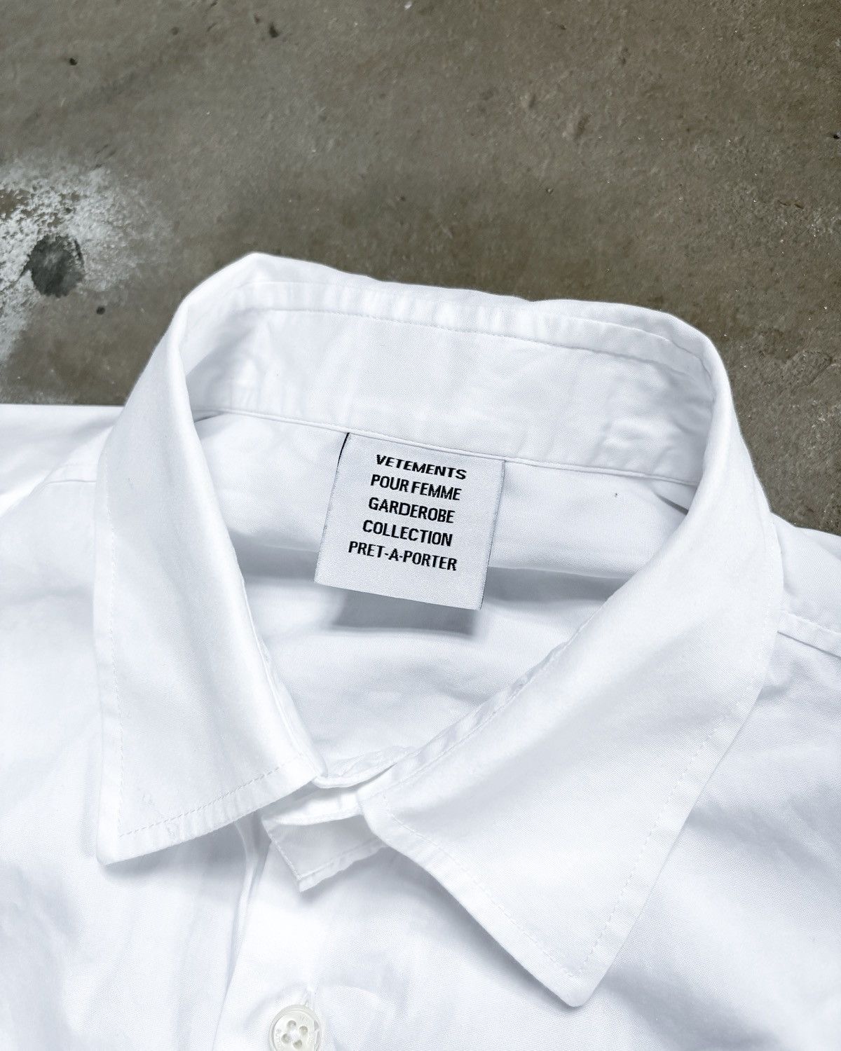 Vetements Vetements Haute Couture Cropped Shirt Size US M / EU 48-50 / 2 - 6 Thumbnail