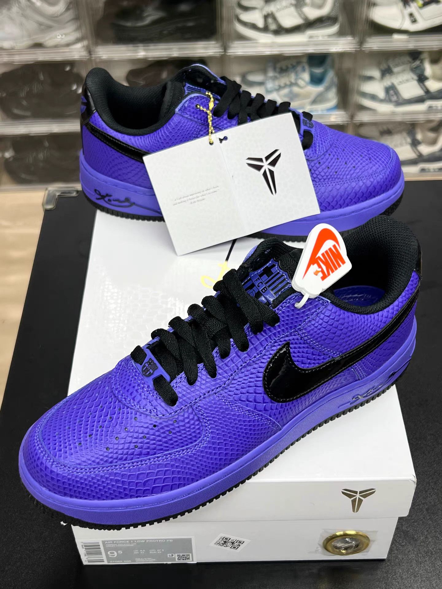 Nike NIKE KOBE AF1 Low Kobe Purple Sneakers K15 Size US 10 / EU 43 - 1 Thumbnail