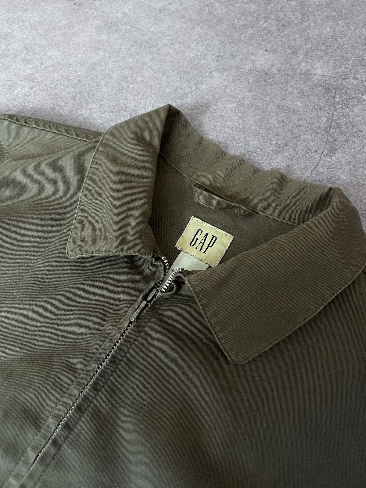 Gap Vintage Gap archive bombers cotton jacket army Yeezy style Size US M / EU 48-50 / 2 - 4 Thumbnail