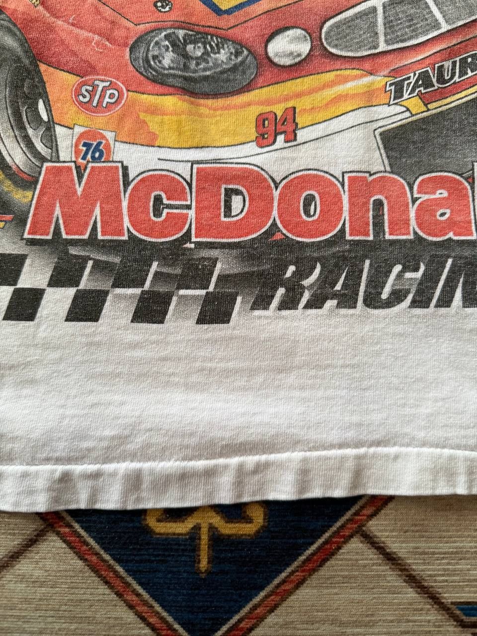 NASCAR VERY RARE 1998 Nascar Bill Elliott X McDonald's Shirt Size US L / EU 52-54 / 3 - 7 Thumbnail