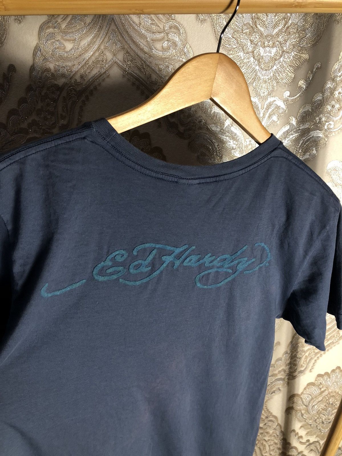 Ed Hardy × Vintage VERY RARE ED HARDY DOUBLE PRINTED SEXY GIRLS T-SHIRT Y2K 90s Size US S / EU 44-46 / 1 - 9 Thumbnail