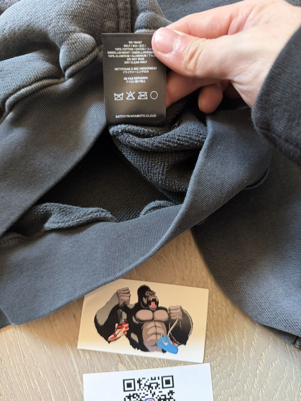 Satoshi Nakamoto Satoshi Nakamoto Satoshi Ice Hoodie Size US M / EU 48-50 / 2 - 4 Thumbnail