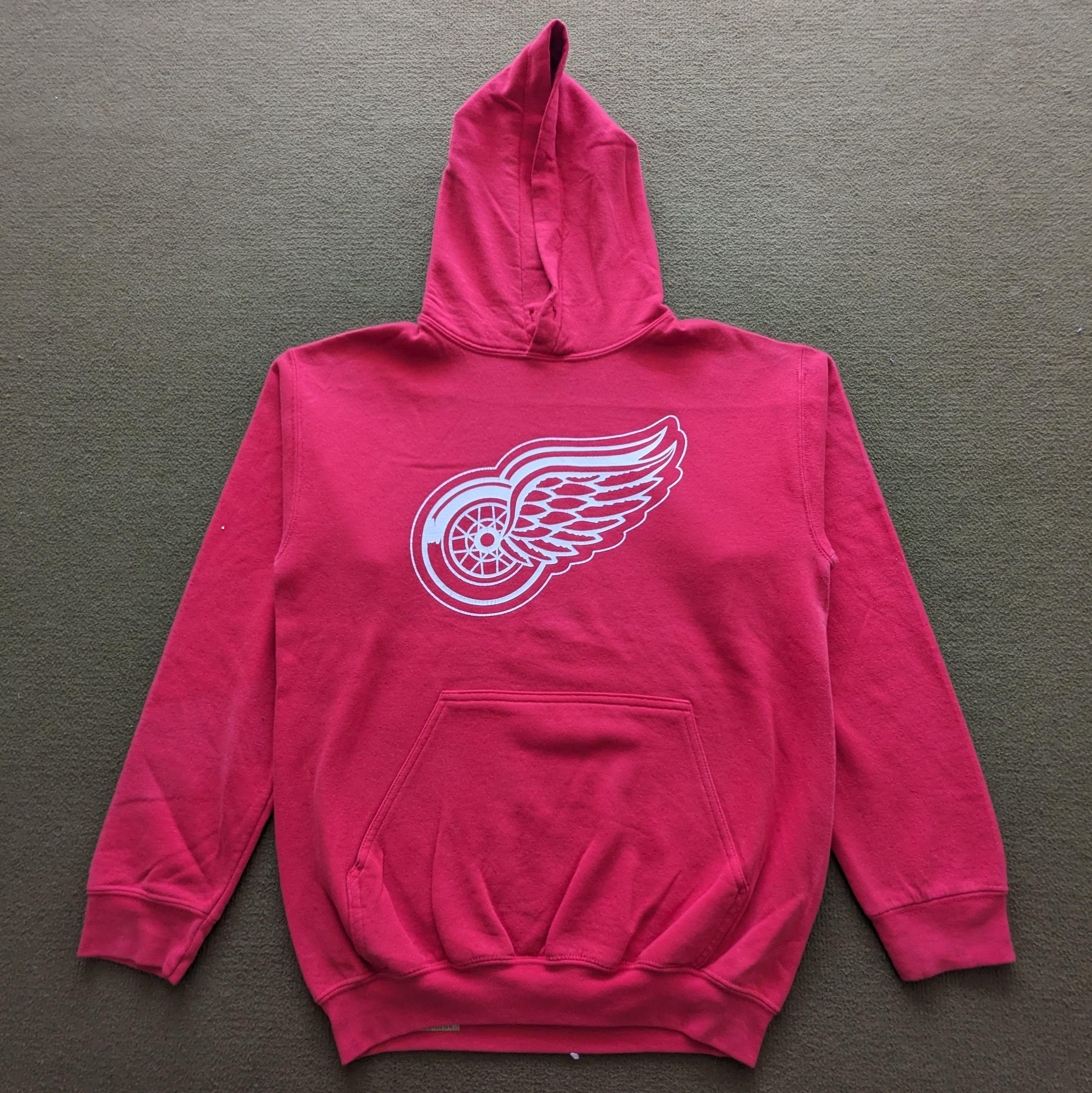 Vintage DETROID RED WINGS Hockey Hoodies